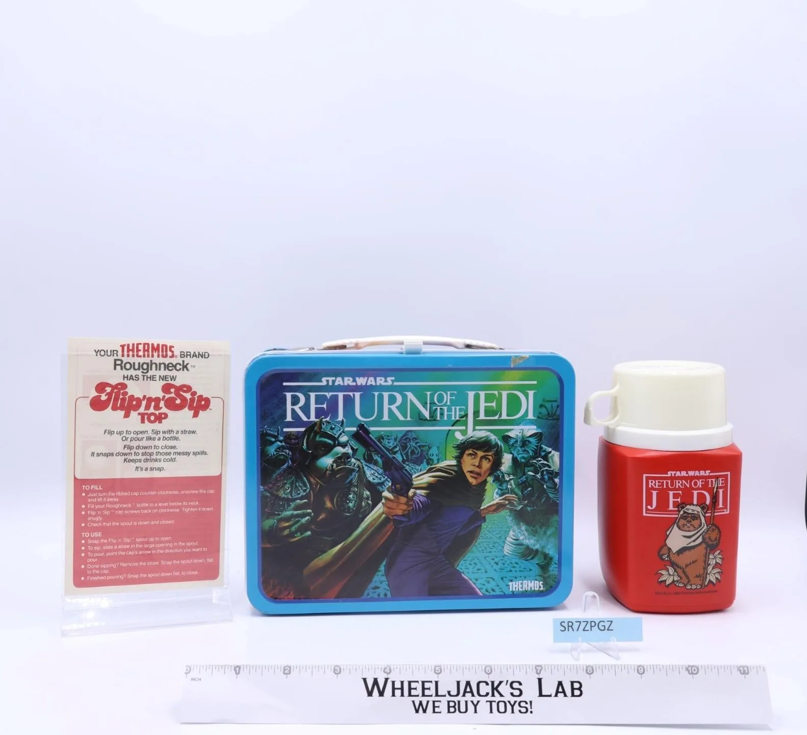 Star Wars Return of the Jedi Metal Lunch Box W/Thermos 1983 Thermos Brand NEW