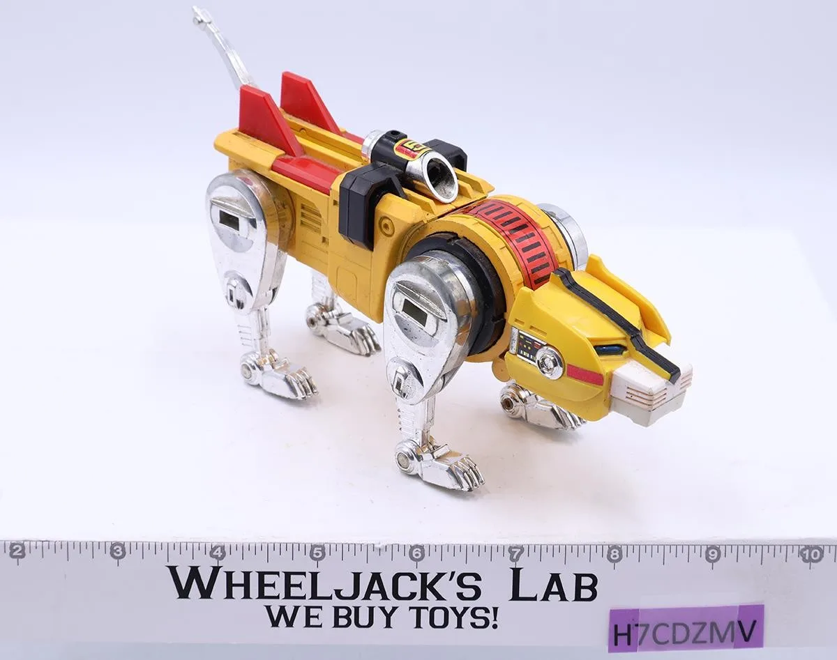 Yellow Lion Die-Cast Lion Force Voltron Defender of the Universe 1985 Matchbox