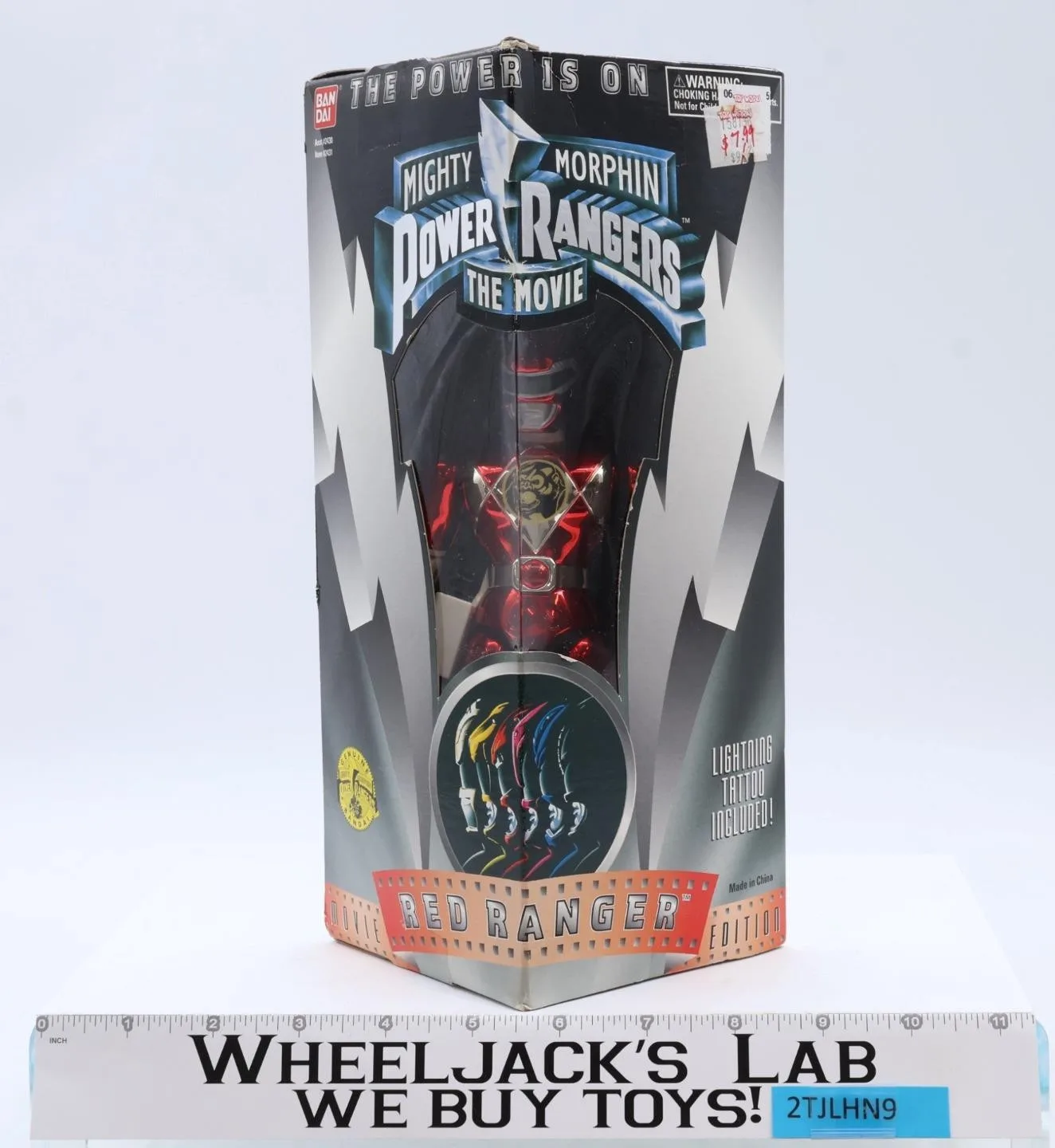 Red Ranger Power Rangers The Movie 1995 Bandai Action Figure NEW SEALED