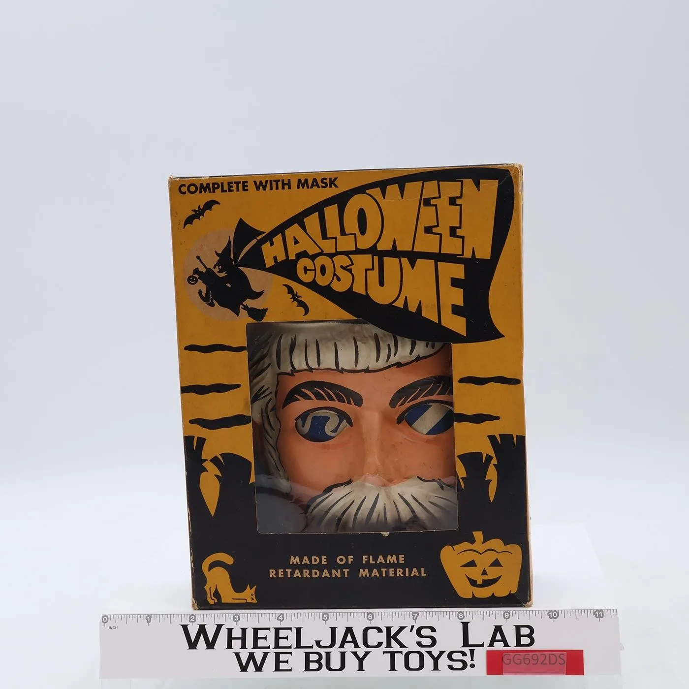 Captain Capt. Kangaroo 1959 Halloween Costume & Mask w/Box Child Medium