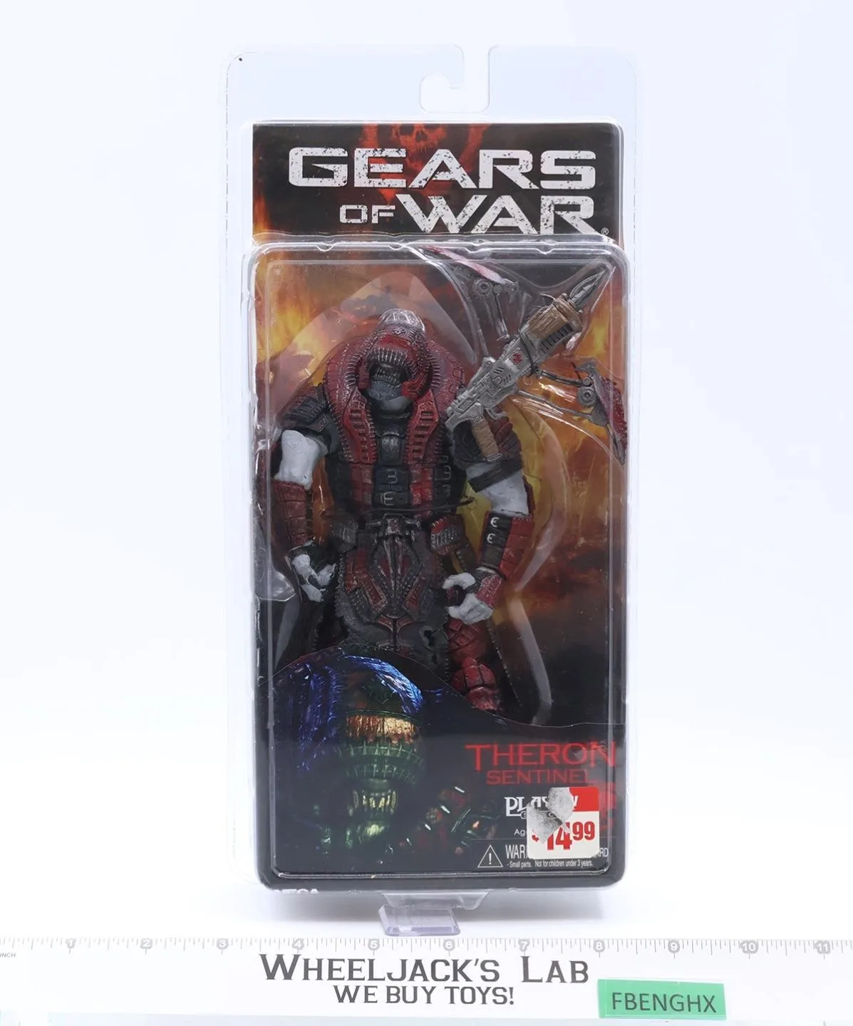 Theron Sentinel Gear of War 2008 NECA Action Figure NEW SEALED