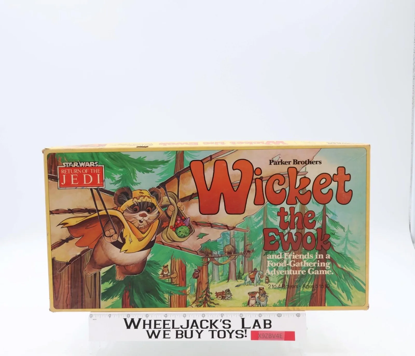 Star Wars Wicket the Ewok ROTJ Complete Game Parker Bros 1983 MIB