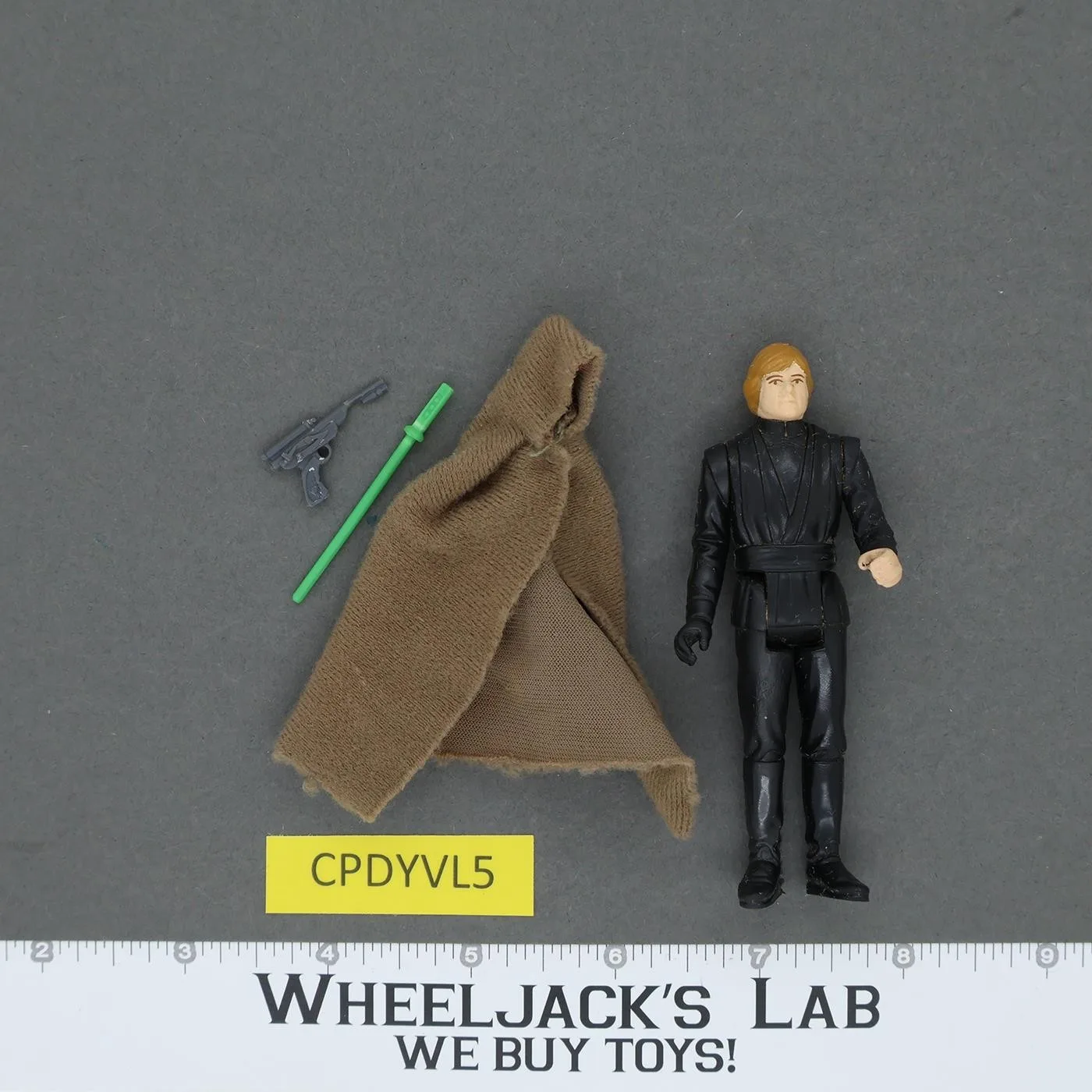 Luke Skywalker Jedi Knight 100% Complete Star Wars 1983 Kenner NO REPRO