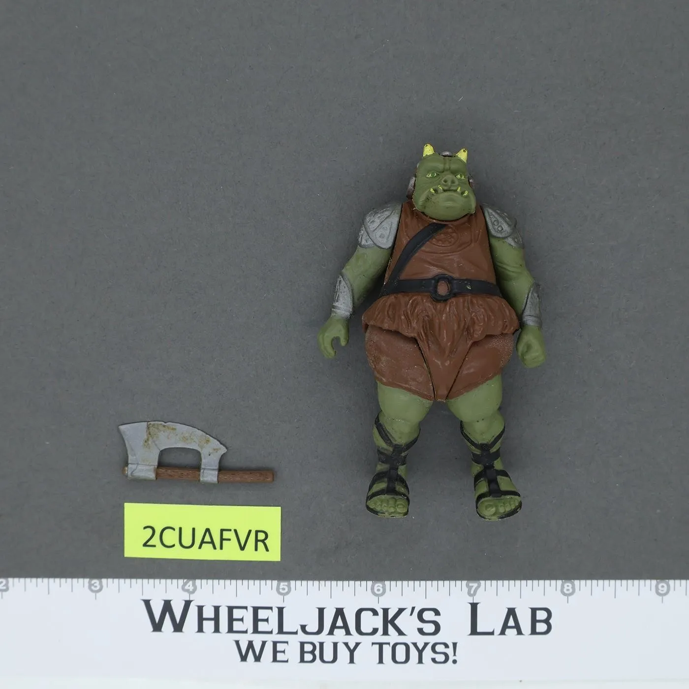 Gamorrean Guard 100% Complete Star Wars 1983 Vintage Kenner Figure NO REPRO