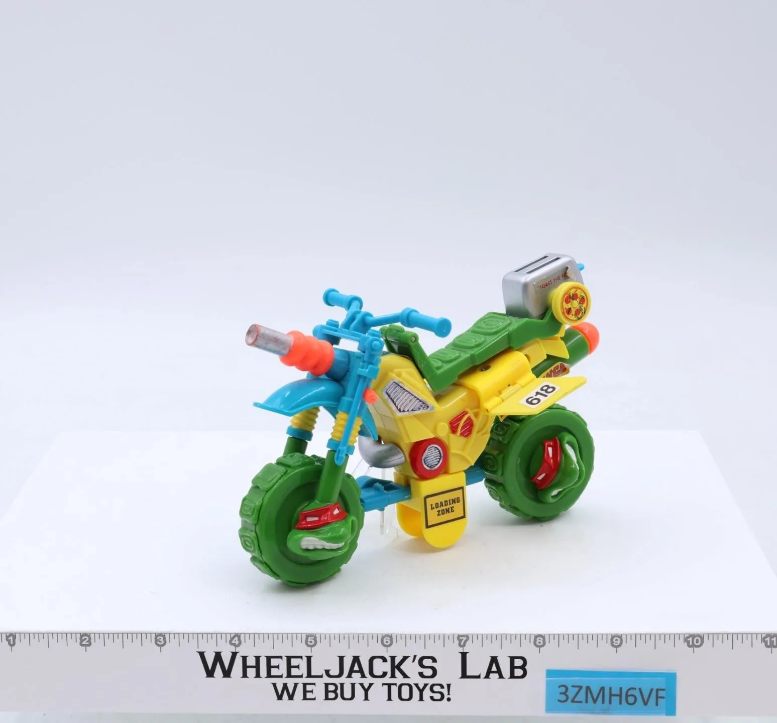 Muta-Bike Teenage Mutant Ninja Turtle TMNT 100% Complete 1992 Playmates Toys