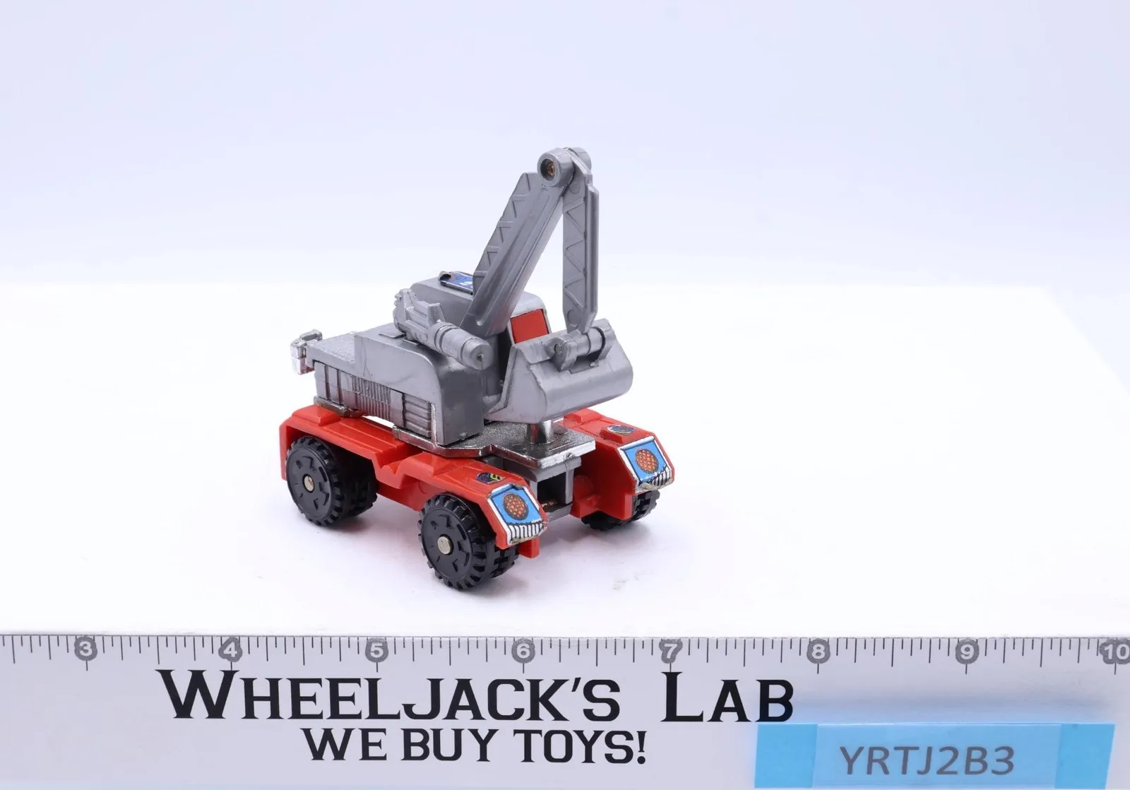 Steam Shovel Four Star Mr. Hardhat Transistor Robots 1985 Vintage KO Taiwan