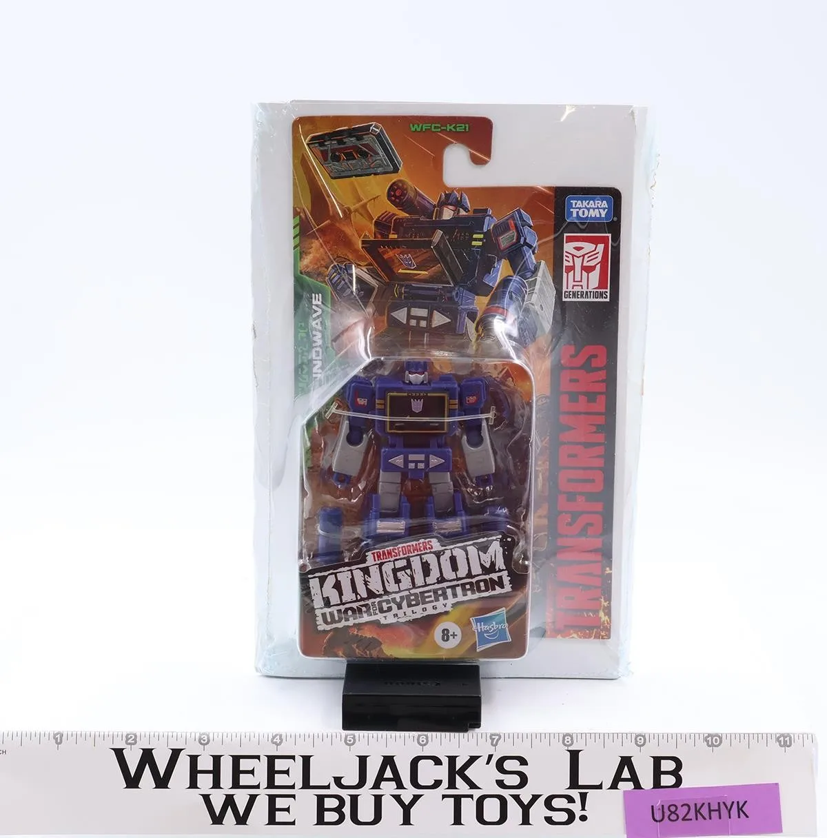 Soundwave Transformers Kingdom War for Cybertron Collector Grade NEW SEALED