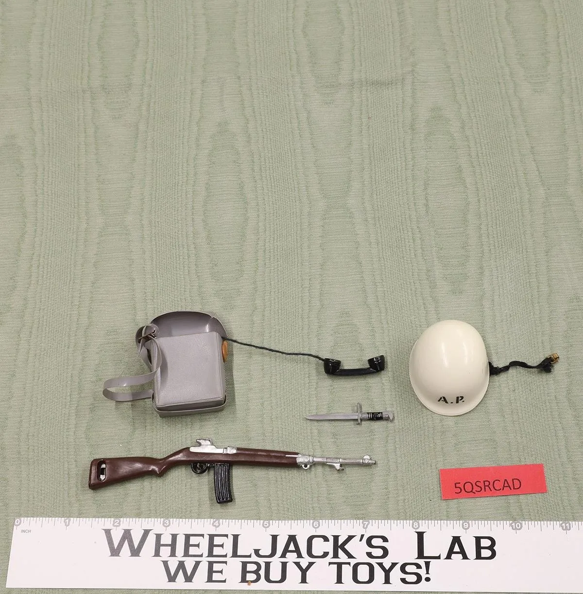 GI Joe Action Pilot Air Police 1964 Vintage Hasbro 12" Accessory