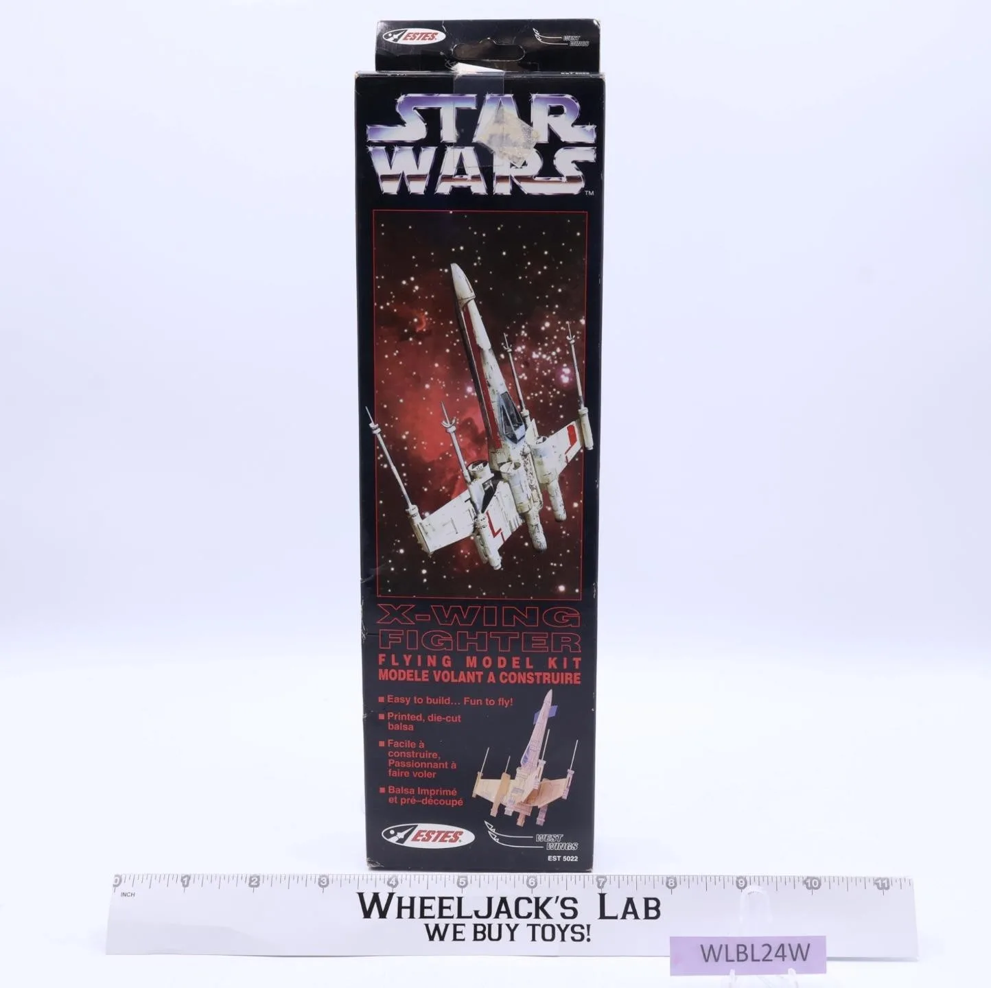 X-Wing Fighter Flying Model Kit Star Wars 1996 Estes NEW