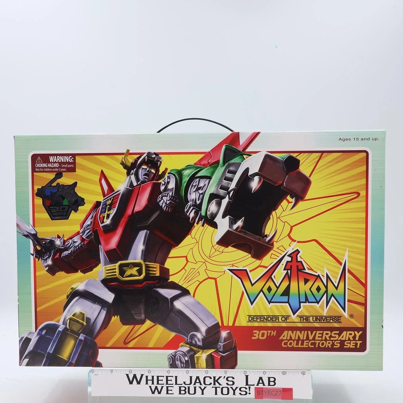 Voltron Defender of the Universe 30th Anniversary Collector Set Toynami NR MINT