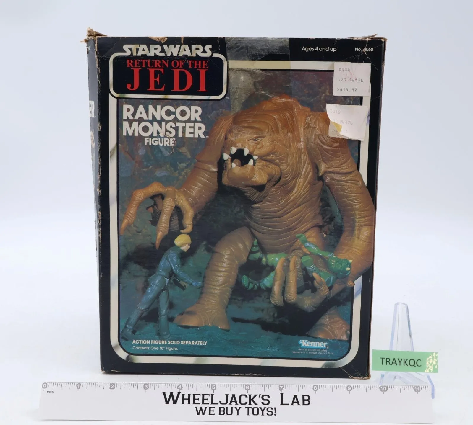 Rancor Monster 100% Complete Star Wars ROTJ 1984 Kenner Action Figure