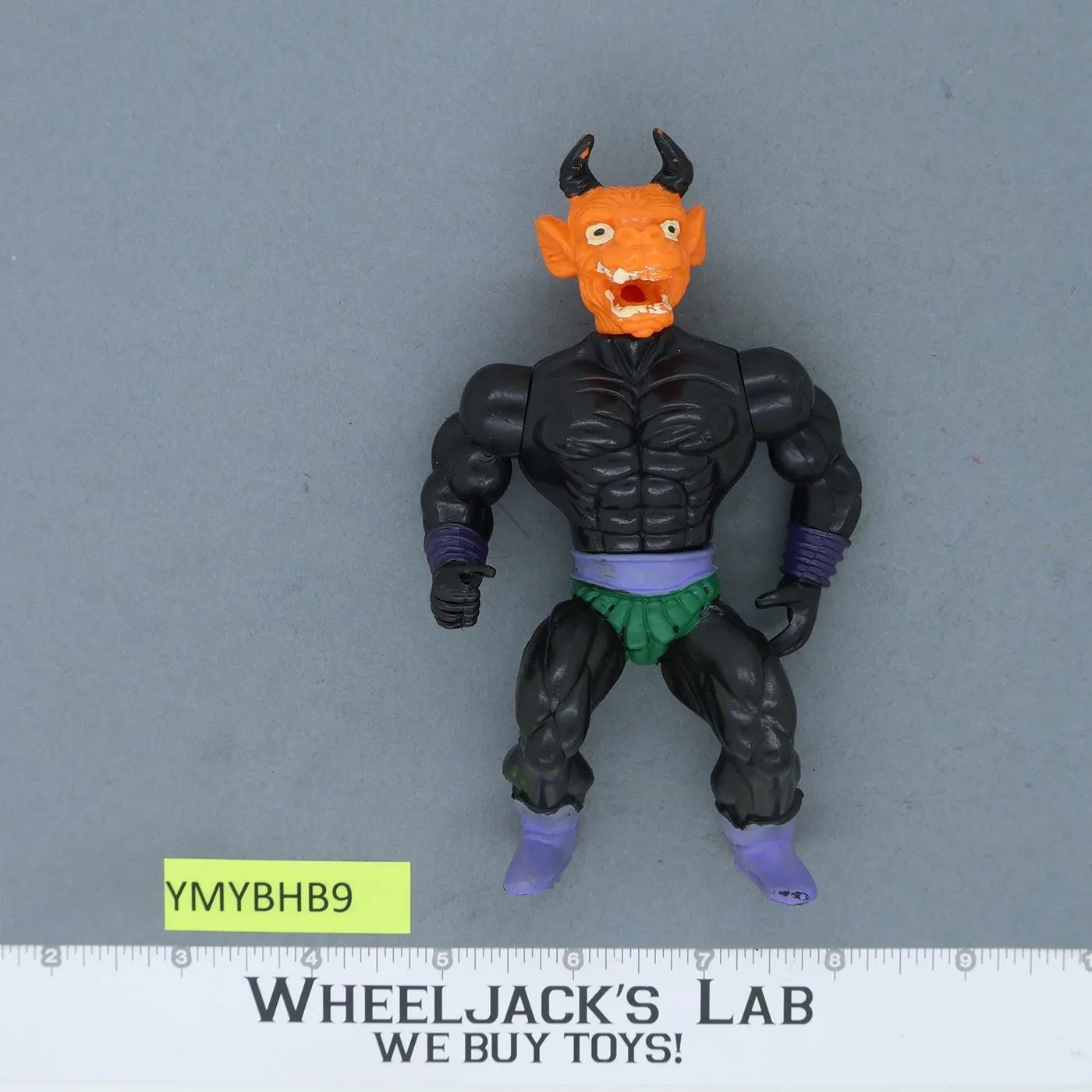 Galaxy Heroes Muscle Warriors YGG Warrior 1987 Sungold  Vintage Action Figure