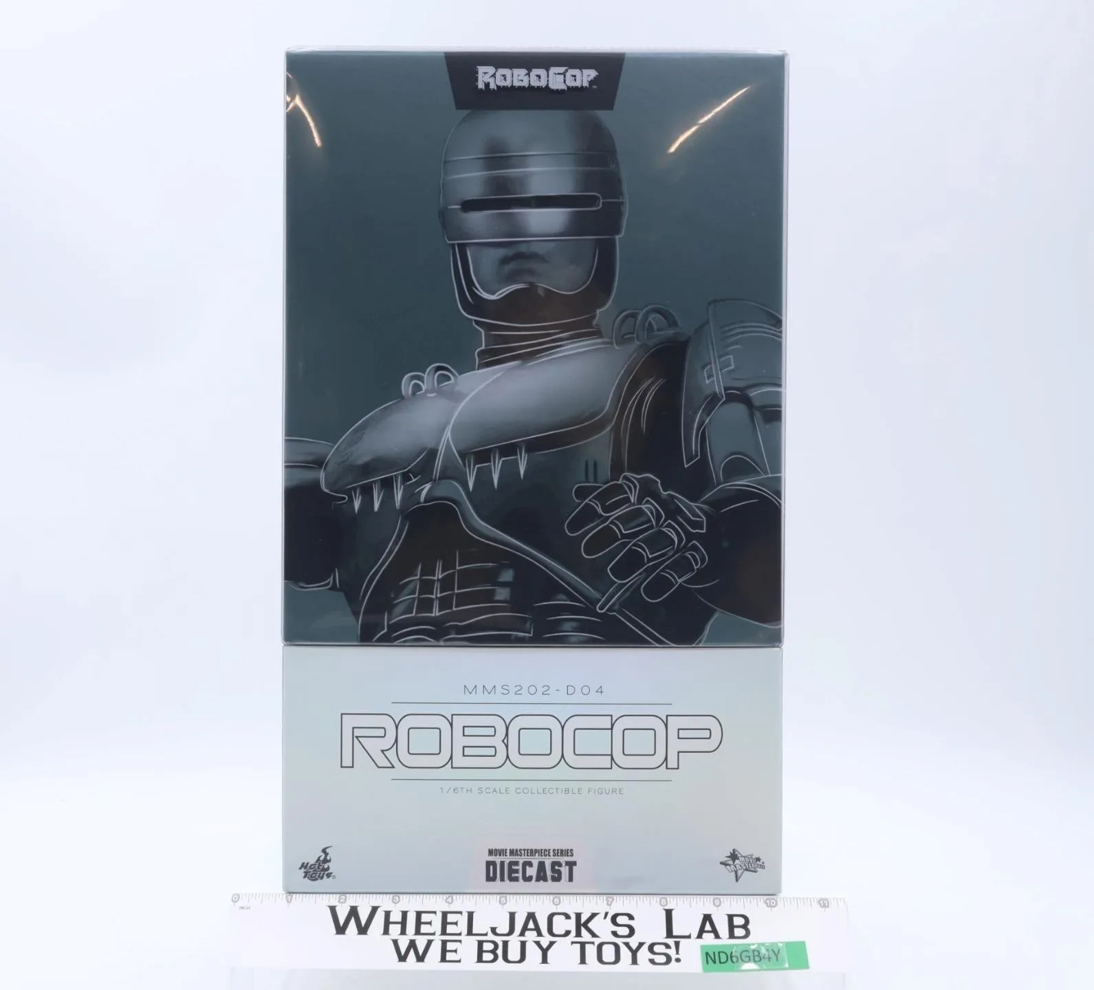 MMS202-D04 Robocop Die-Cast Hot Toys 1:6 Scale Action Figure NEW MIB