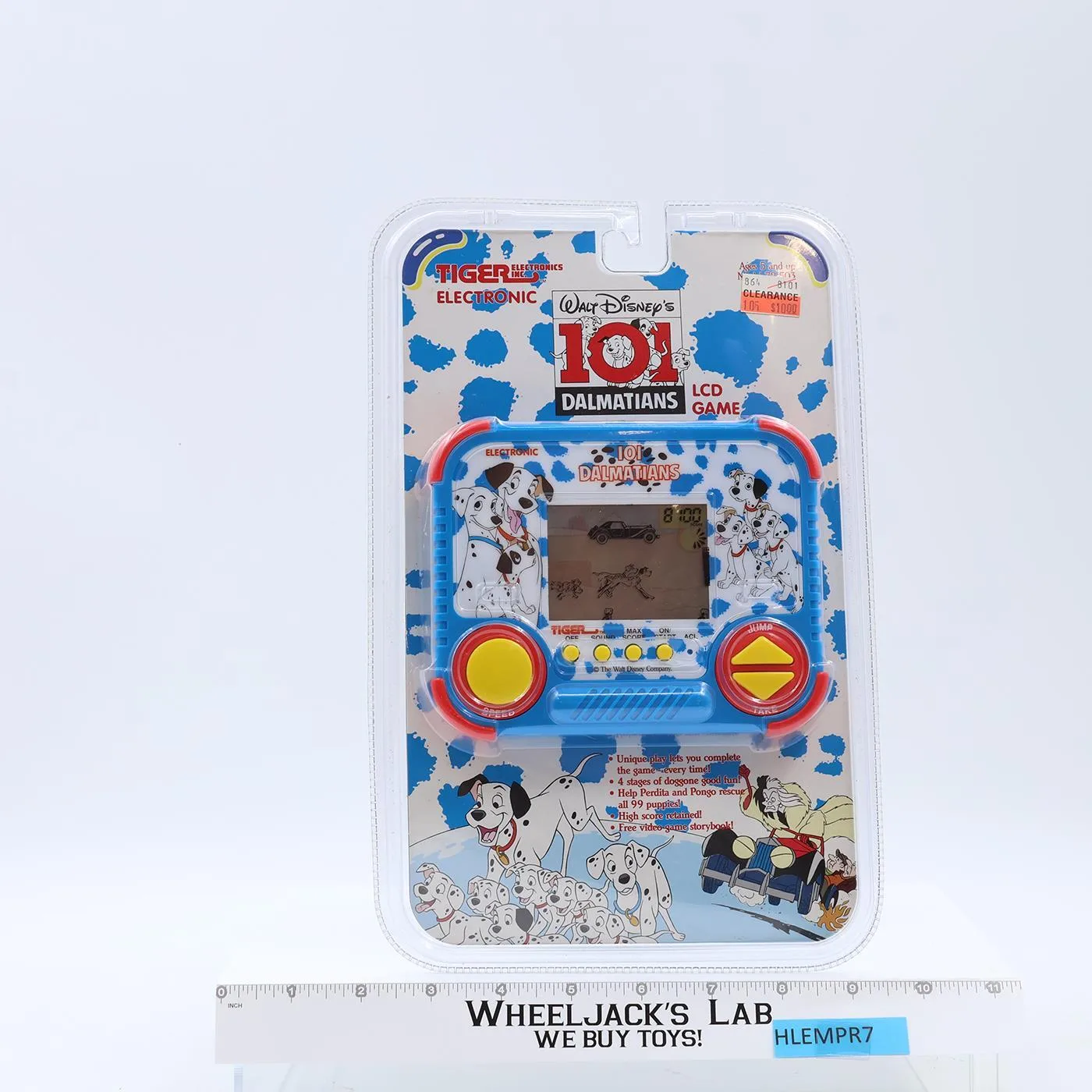 101 Dalmatians Game 1992 Tiger Electronics Disney Vintage NEW SEALED