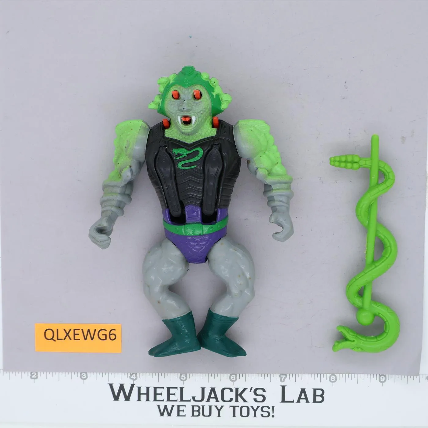 Snake Face He-Man Masters of the Universe MOTU Mattel 1987 Vintage Action Figure
