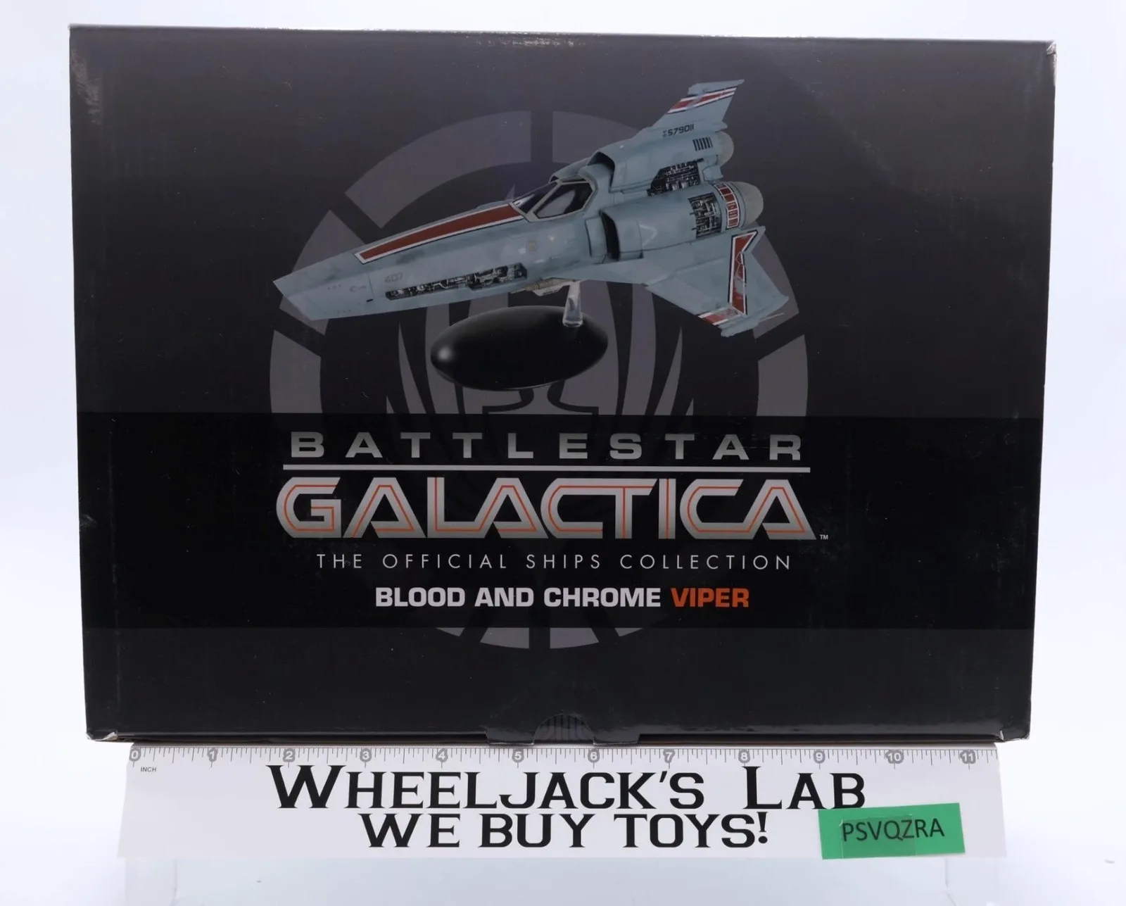 Blood & Chrome Viper Battlestar Galactica Eaglemoss Hero Collector NEW MIB