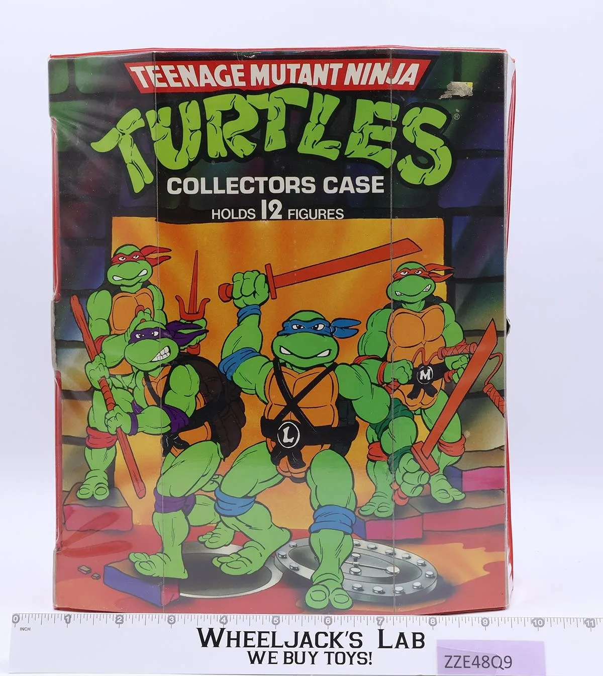 Collector's Carry Case W/Trays TMNT Teenage Mutant Ninja Turtles Tara Toy