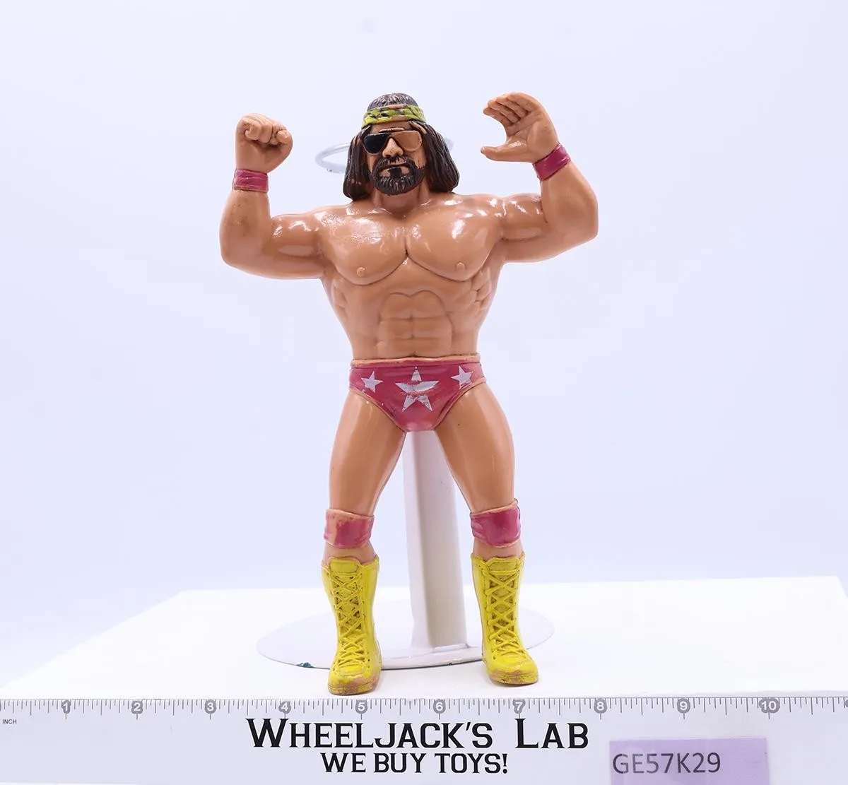 Macho Man 1986 WWF LJN Titan Sports 8" Vintage Wrestling Superstars