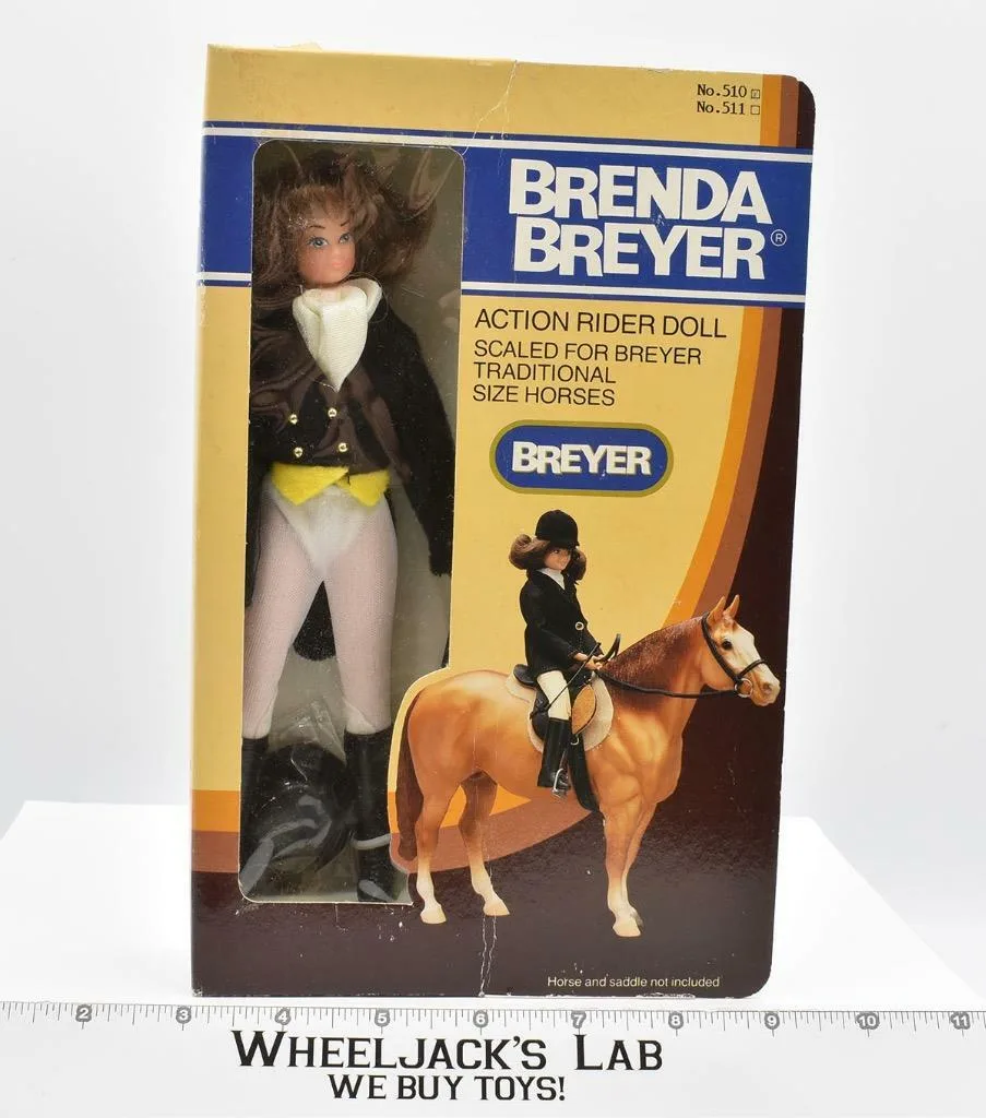 Brenda Breyer Action Rider Doll Traditional Size Horses Vintage 1991 Doll Figure