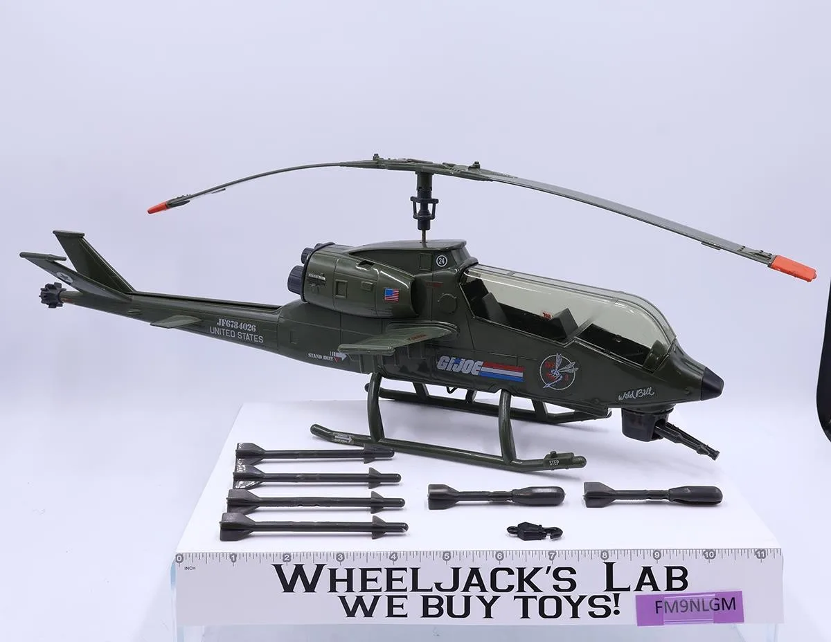 Dragonfly Assault Copter Complete G.I. Joe 1983 Hasbro Action Figure Vehicle