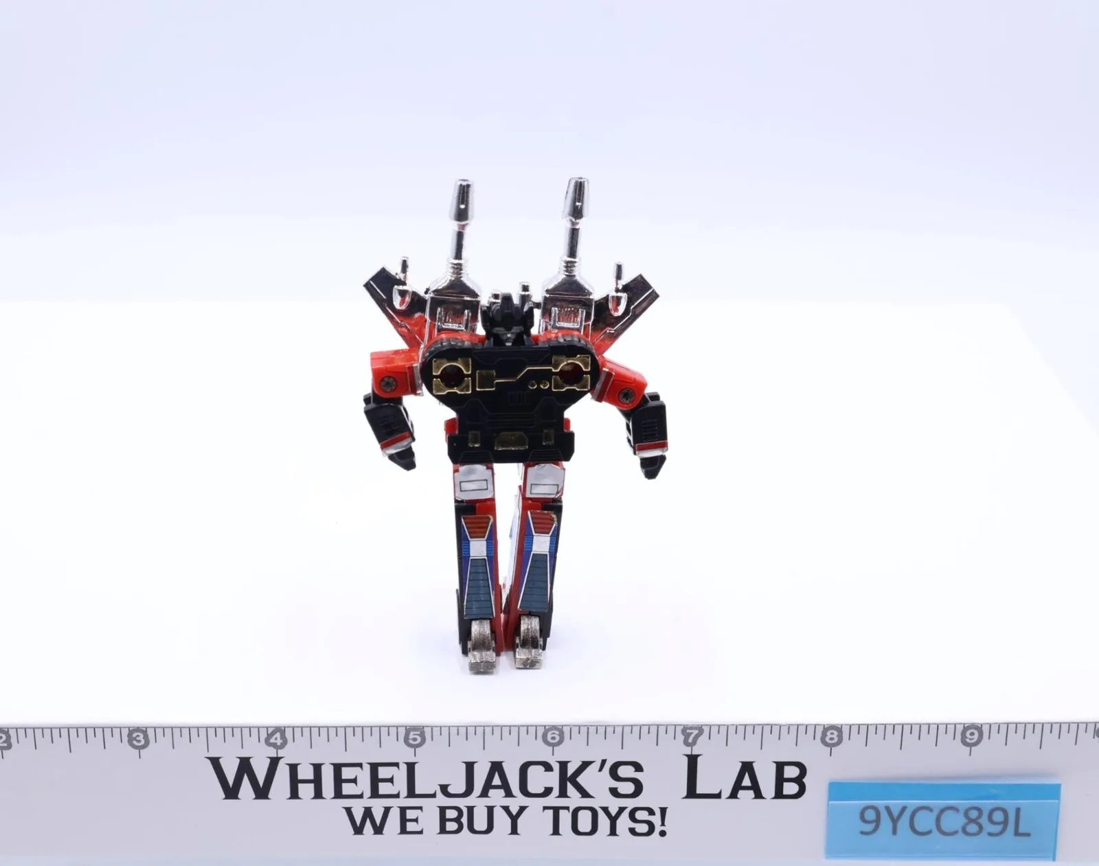 Rumble Cassette SILVER 100% Complete Vintage 1984 G1 Transformers Figure