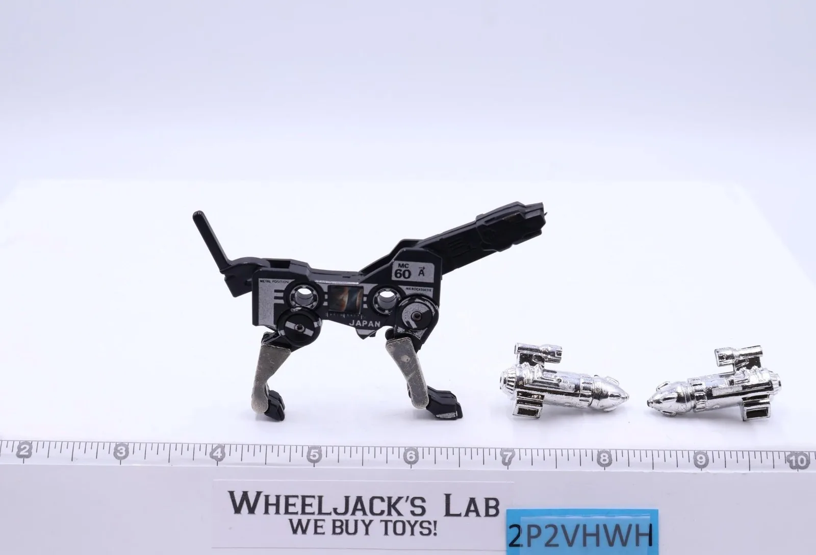 Ravage Cassette 100% Complete Vintage 1985 G1 Transformers Hasbro Action Figure