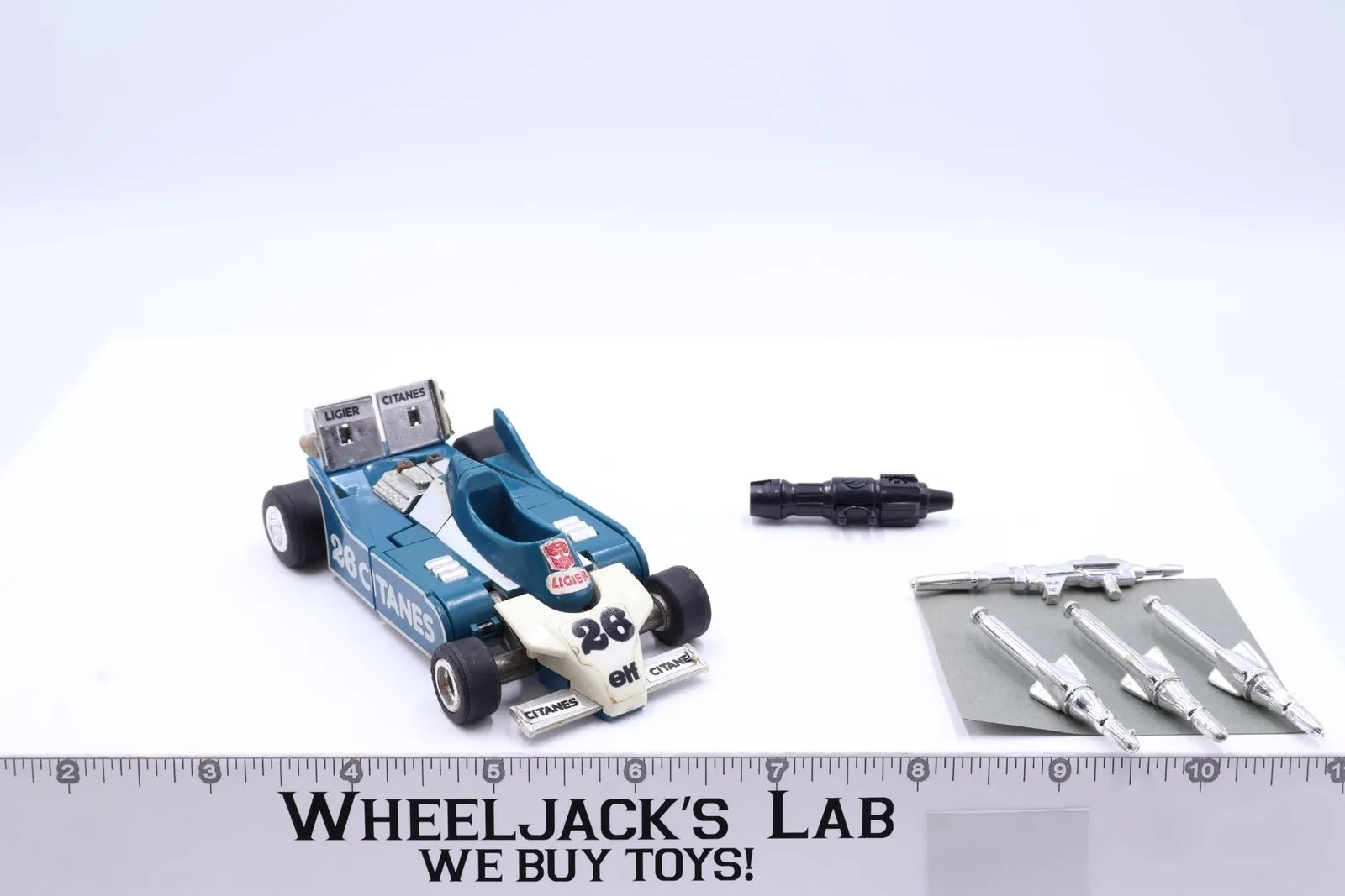 Mirage 100% Complete 1984 Vintage G1 Transformers Hasbro Action Figure