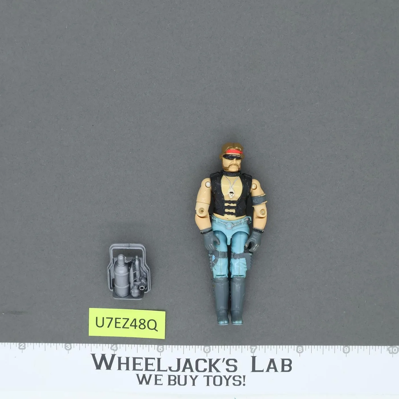 Torch V1 G.I. Joe 1985 Hasbro Vintage Action Figure