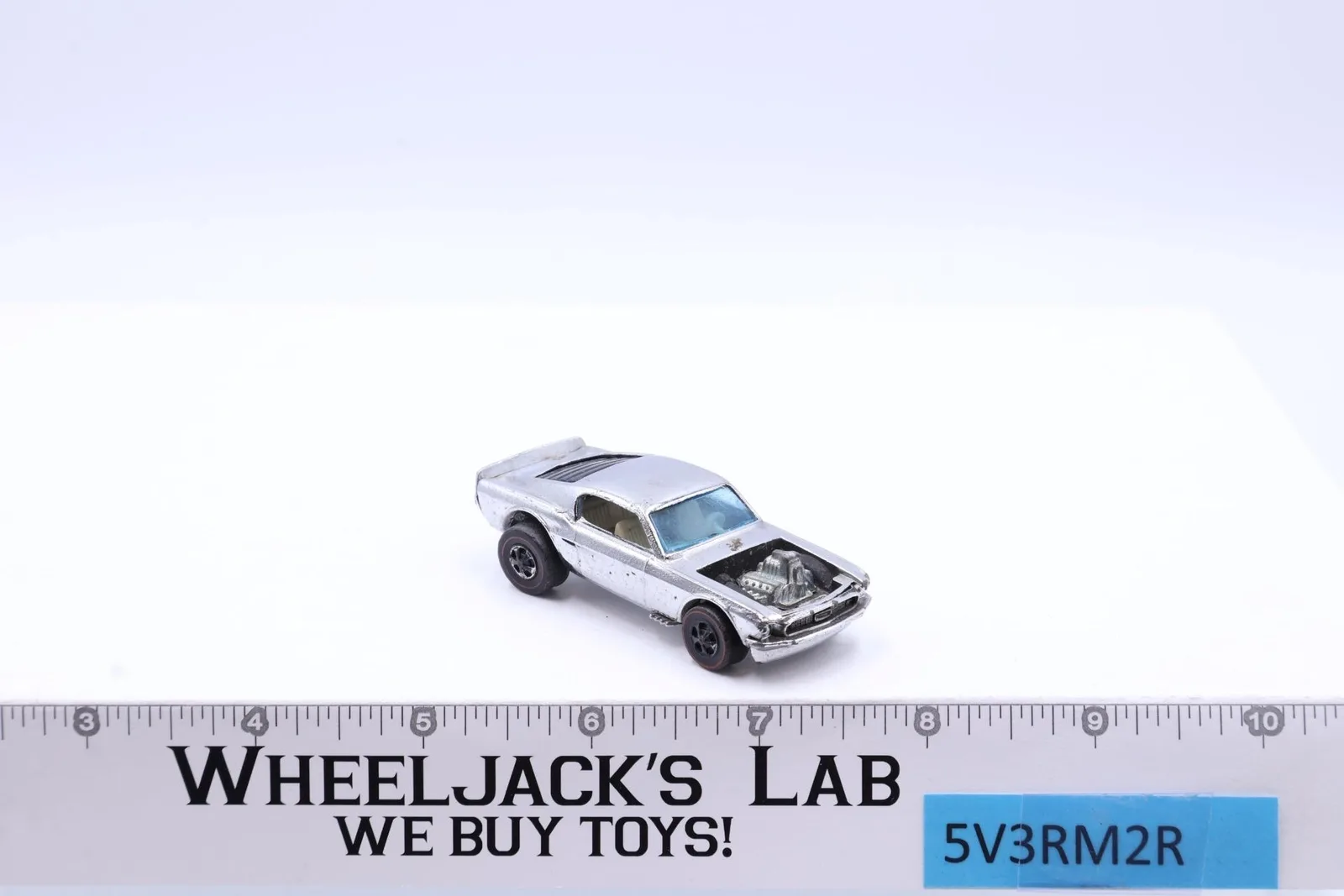 Mustang Boss Hoss Chrome Club Kit 1969 Hot Wheels Mattel Vintage Redline