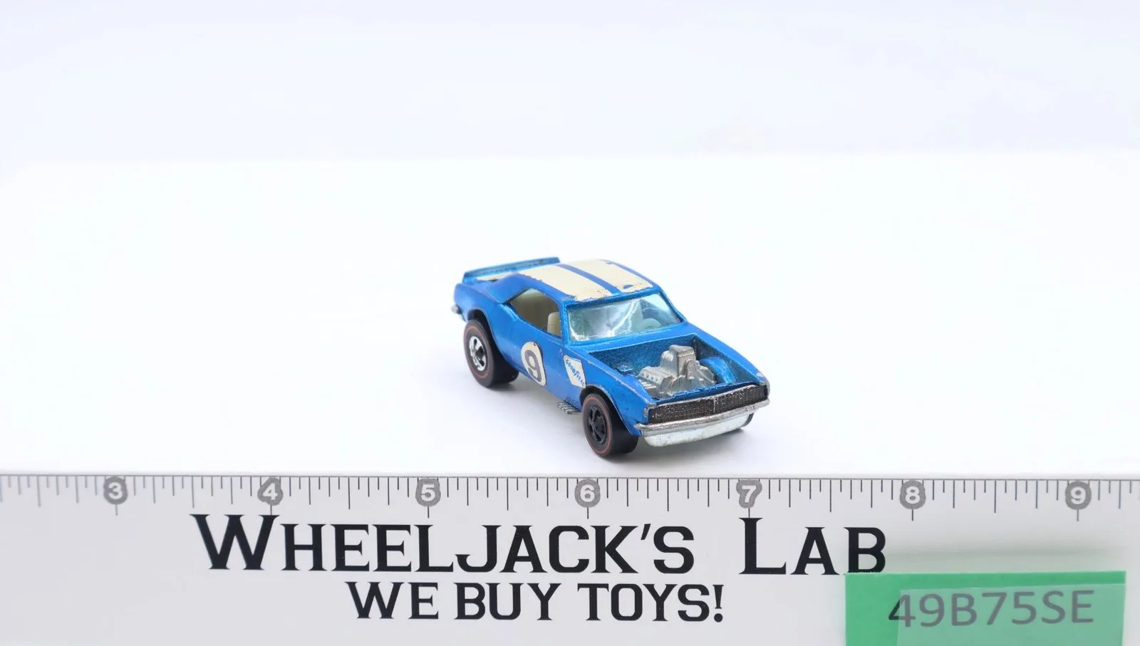 Heavy Chevy Blue 1969 1970 Hot Wheels Mattel Vintage Redline RL