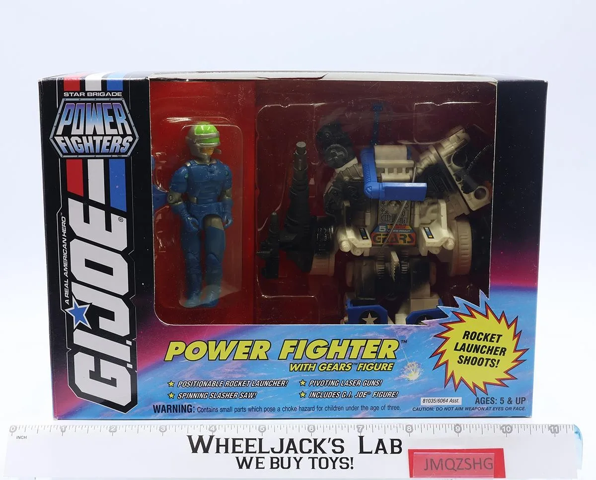 Power Fighter W/ Gears GI Joe Star Brigade 1994 Hasbro Vehicle NEW MIB