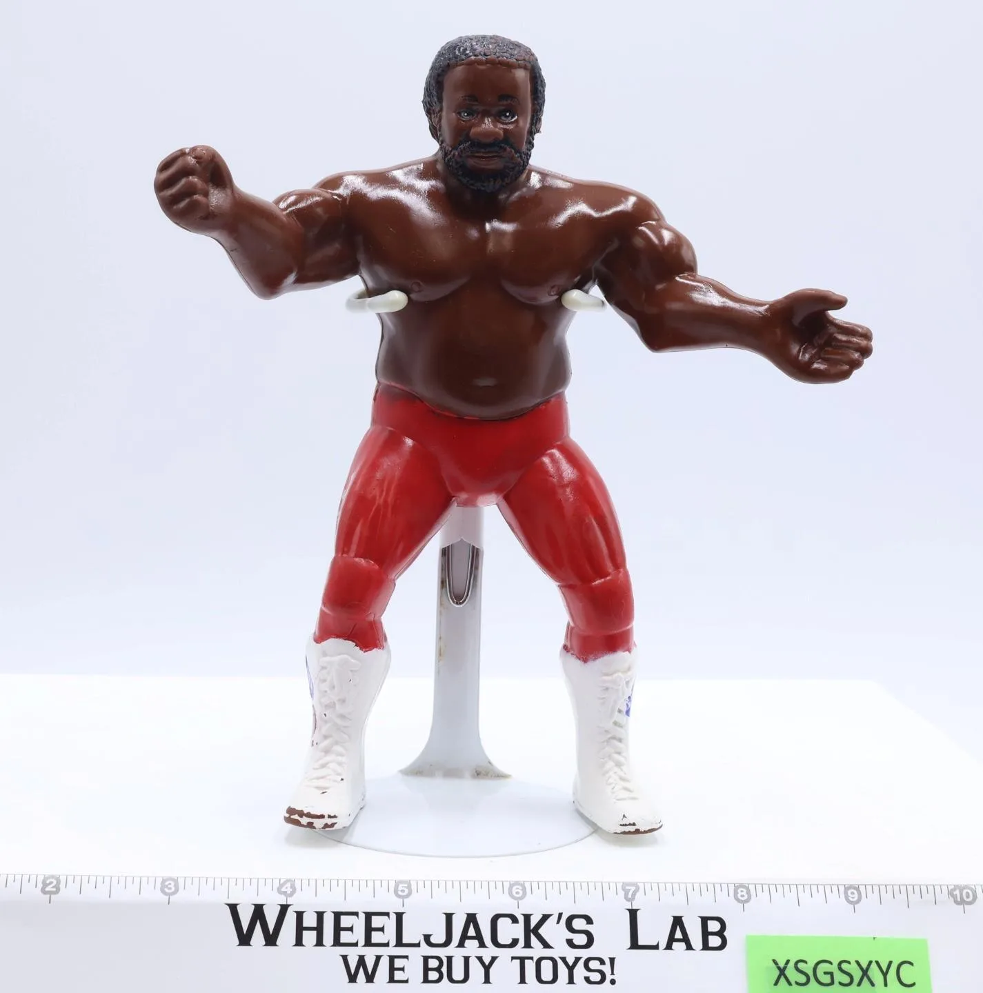 Junkyard Dog #2 1984 WWF LJN Titan Sports 8" Wrestling Superstars Junk Yard