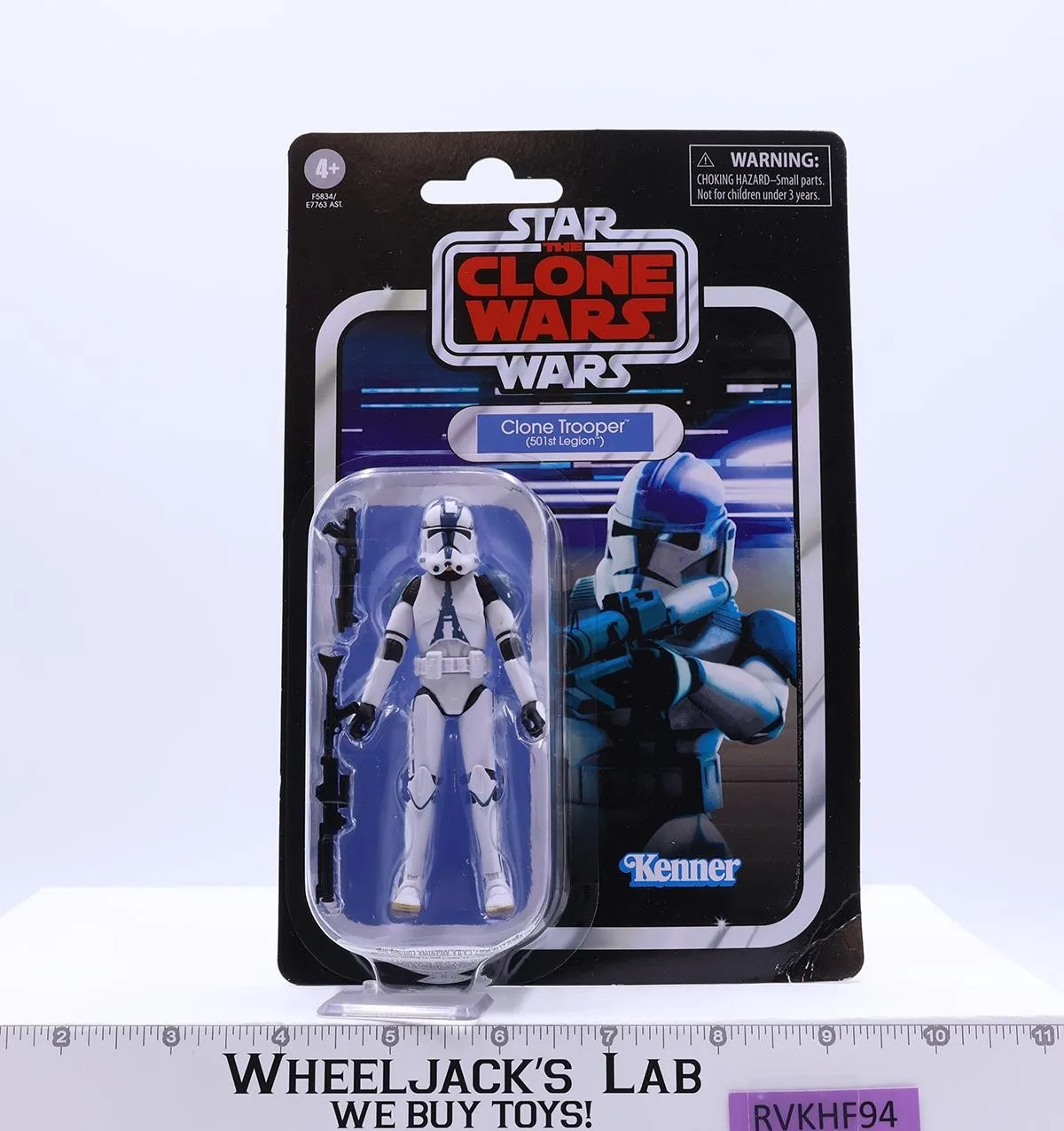 Clone Trooper 501st Legion Star Wars The Clone Wars 2022 Hasbro NEW SEALED