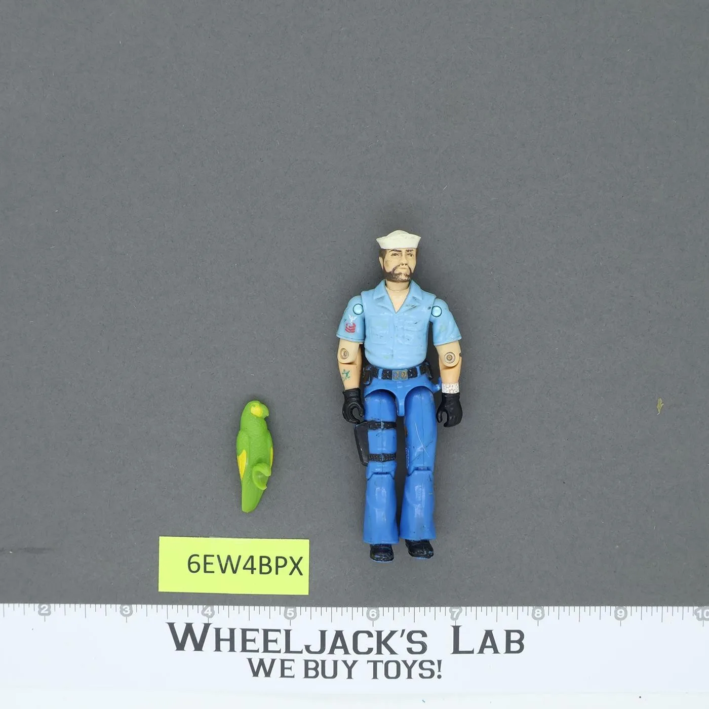 Shipwreck V1 G.I. Joe 1985 Hasbro Vintage Action Figure