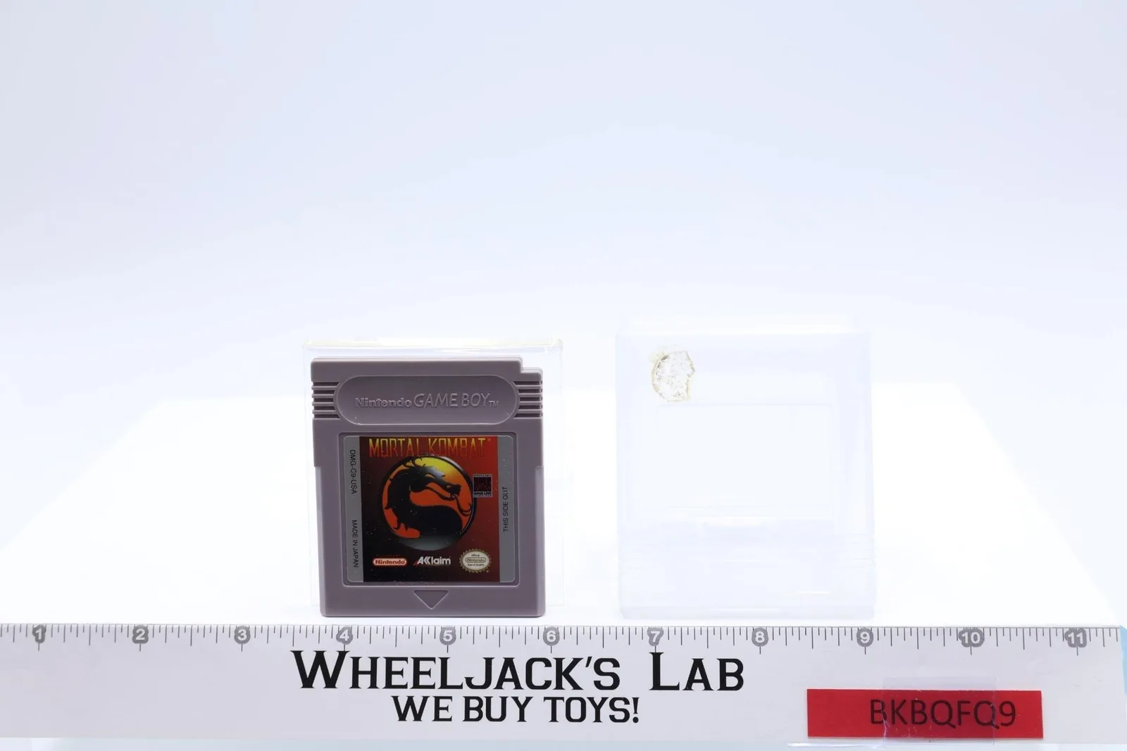 Mortal Kombat W/ Case Authentic Original 1993 Nintendo GB Game Boy