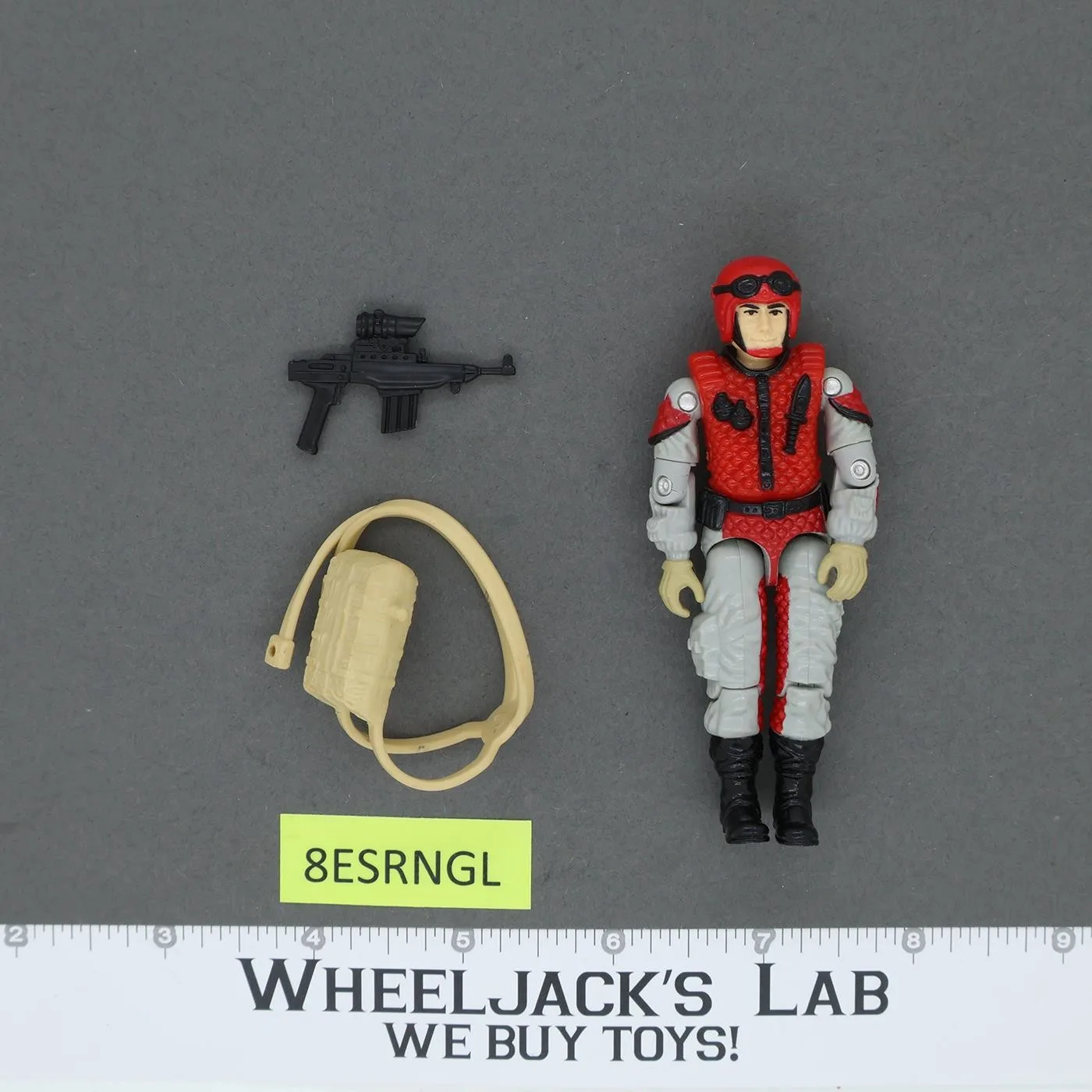 Crazylegs V1 G.I. Joe 1987 Hasbro Vintage Action Figure