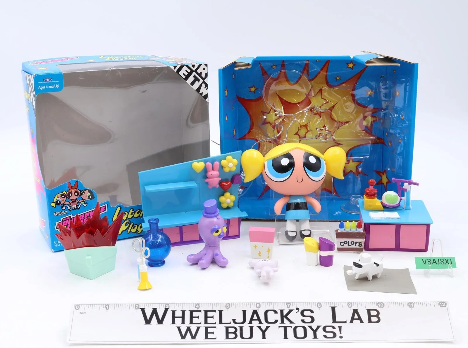 Bubbles Laboratory Playset Complete The Powerpuff Girls 1999 Trendmasters