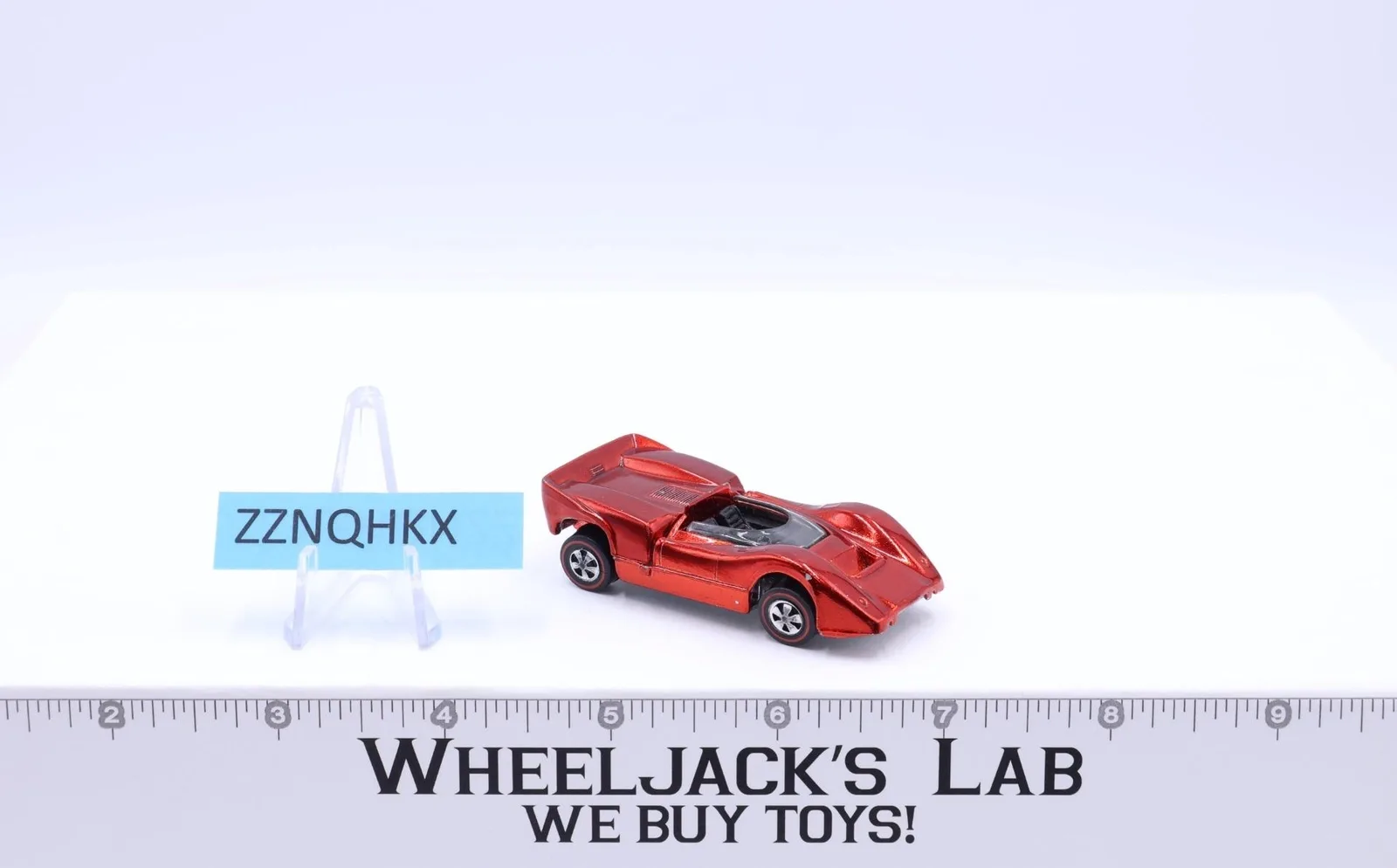 McLaren M6A Red 1969 Hot Wheels Mattel Vintage Redline RL