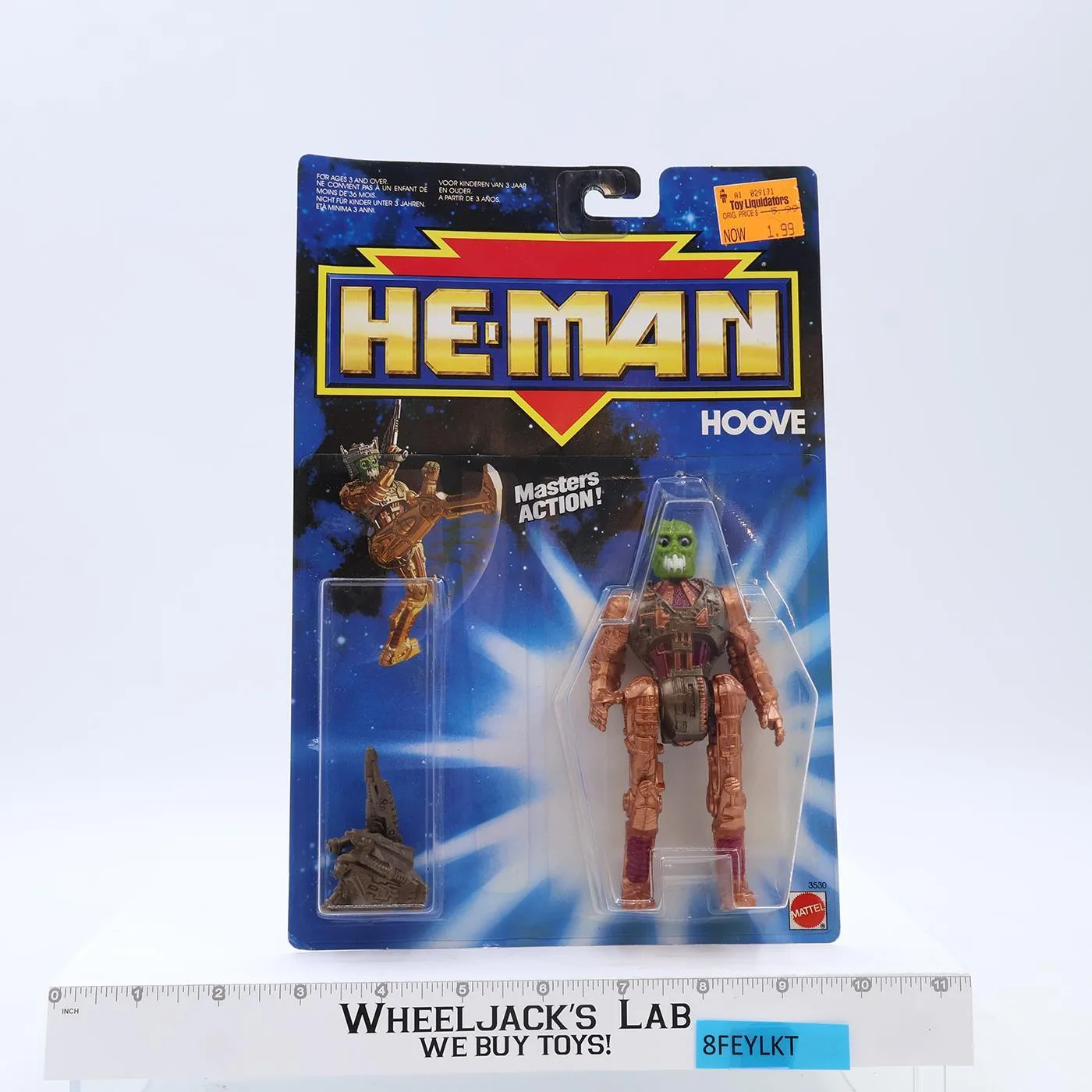Hoove The New Adventures of He-Man 1989 Mattel Action Figure NEW MOSC SEALED