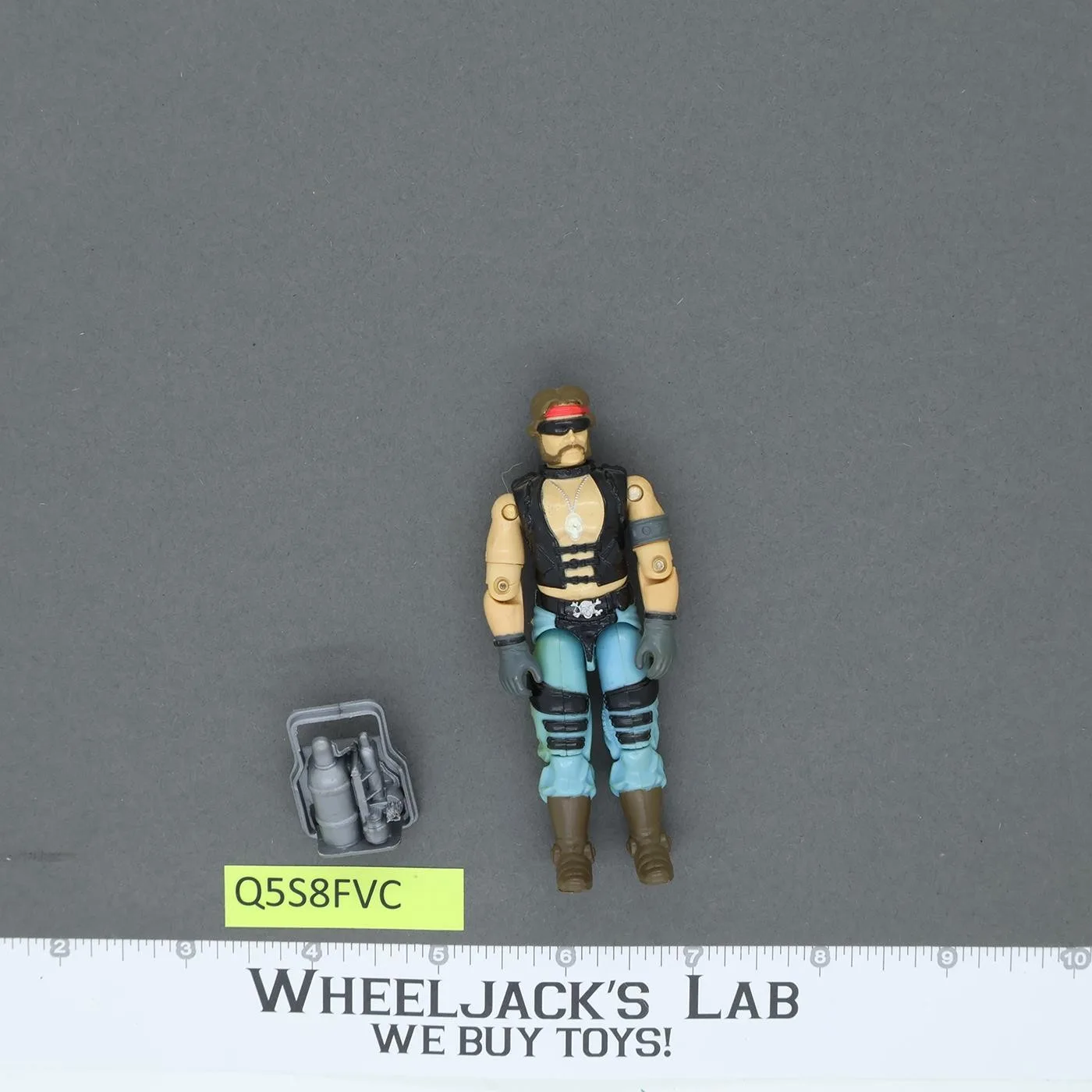 Torch V1 G.I. Joe 1985 Hasbro Vintage Action Figure