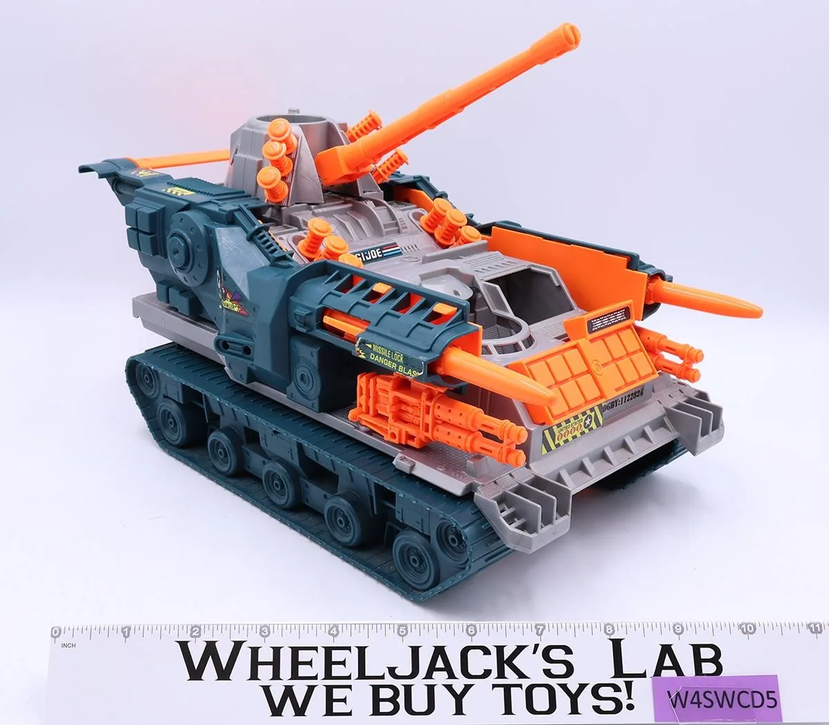 Brawler Tank 1991 G.I. Joe Hasbro Vintage Vehicle