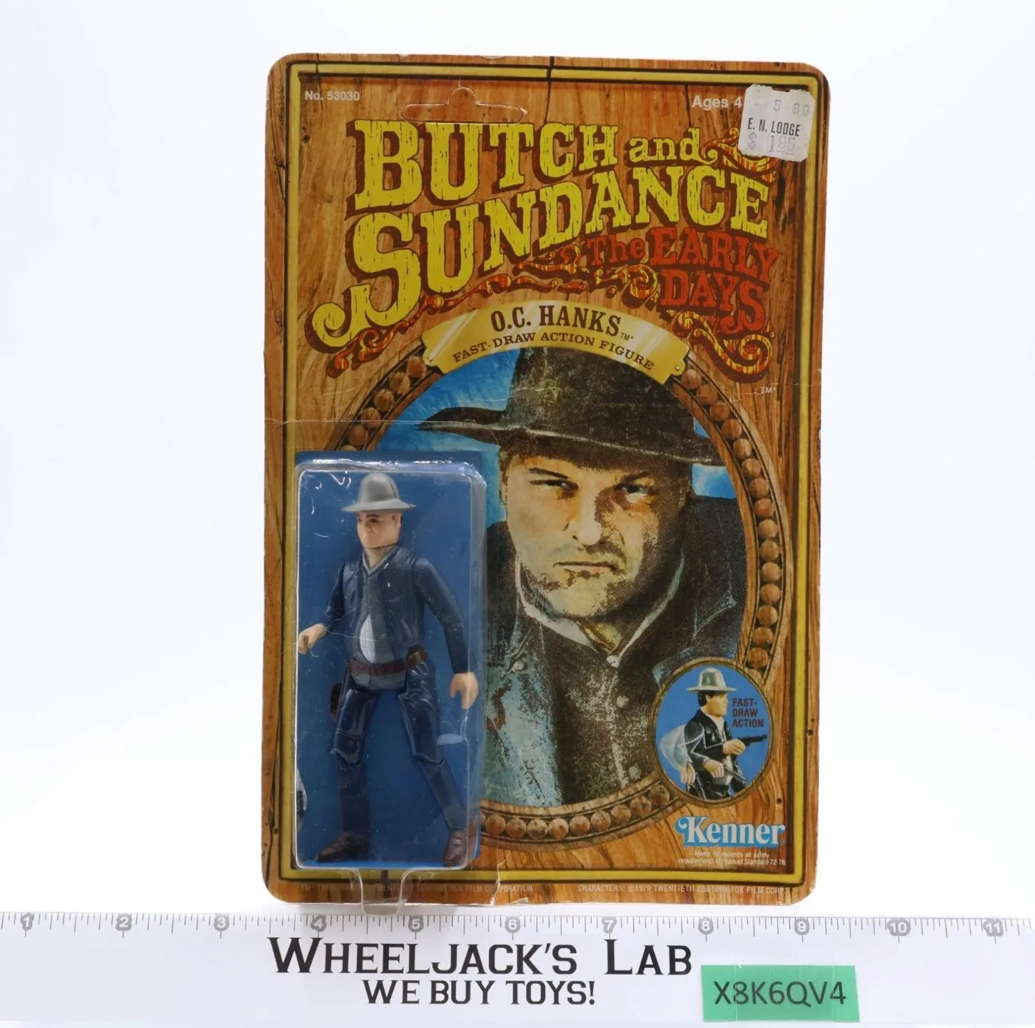 O.C. Hanks Butch & Sundance The Early Days 1979 Kenner Figure NEW SEALED