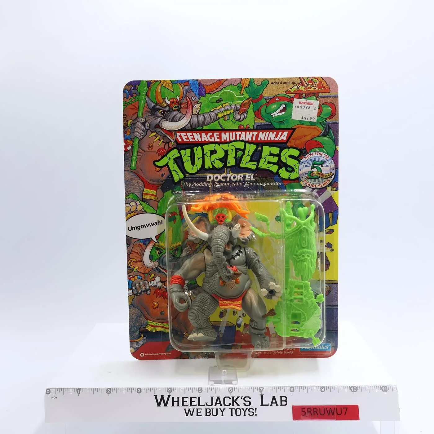 Doctor El Teenage Mutant Ninja Turtles TMNT 1992 Playmates NEW SEALED