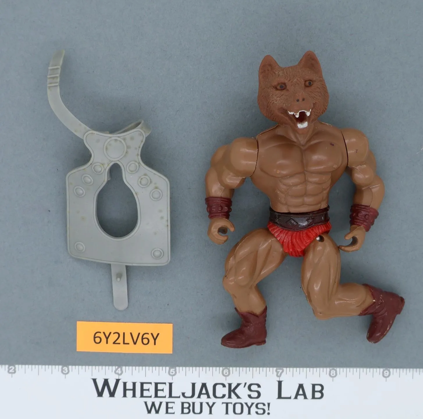 Anubi Wolf Galaxy Fighters MOTU Remco 1985 Vintage Action Figure