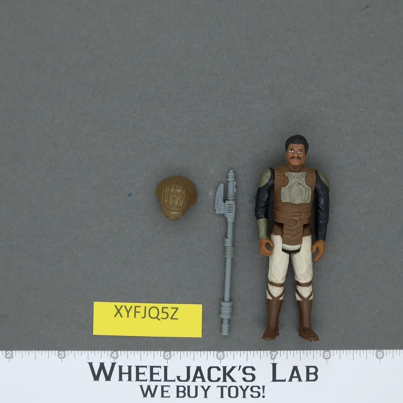 Lando Calrissian Skiff Guard 100% Complete Star Wars 1983 Kenner NO REPRO