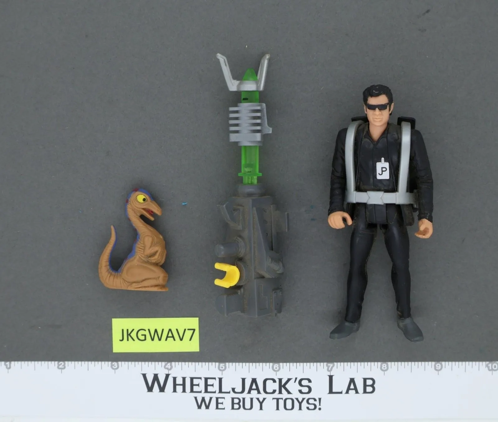 Dr. Ian Malcolm 100% Complete Jurassic Park Series II 1993 Kenner Vintage Action