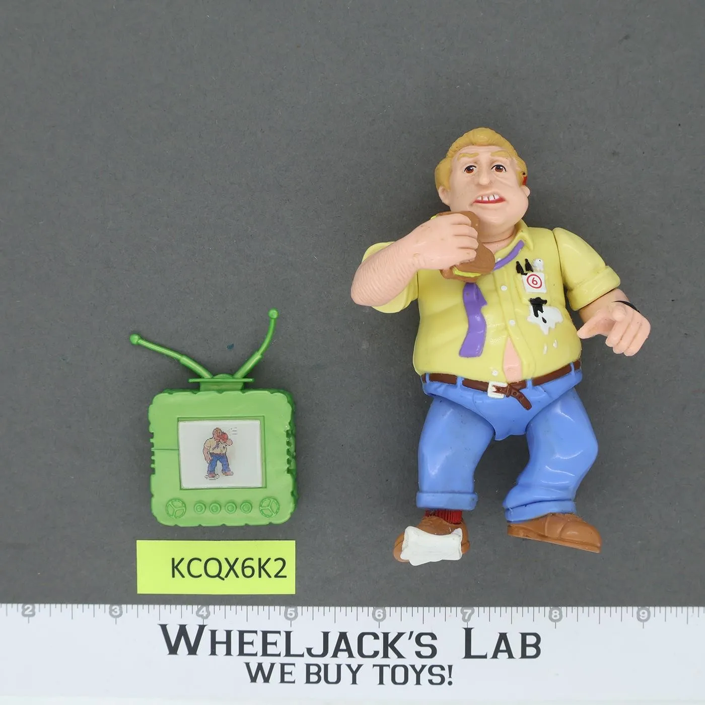 Toon Burne Teenage Mutant Ninja Turtles TMNT 1992 Playmates Figure