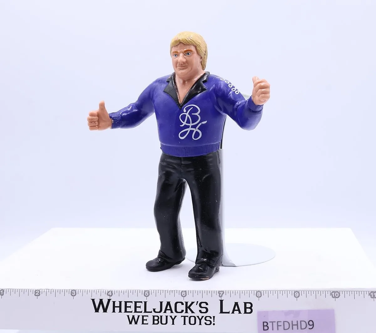 Bobby Heenan 1986 WWF LJN Titan Sports 7" Vintage Wrestling Superstars