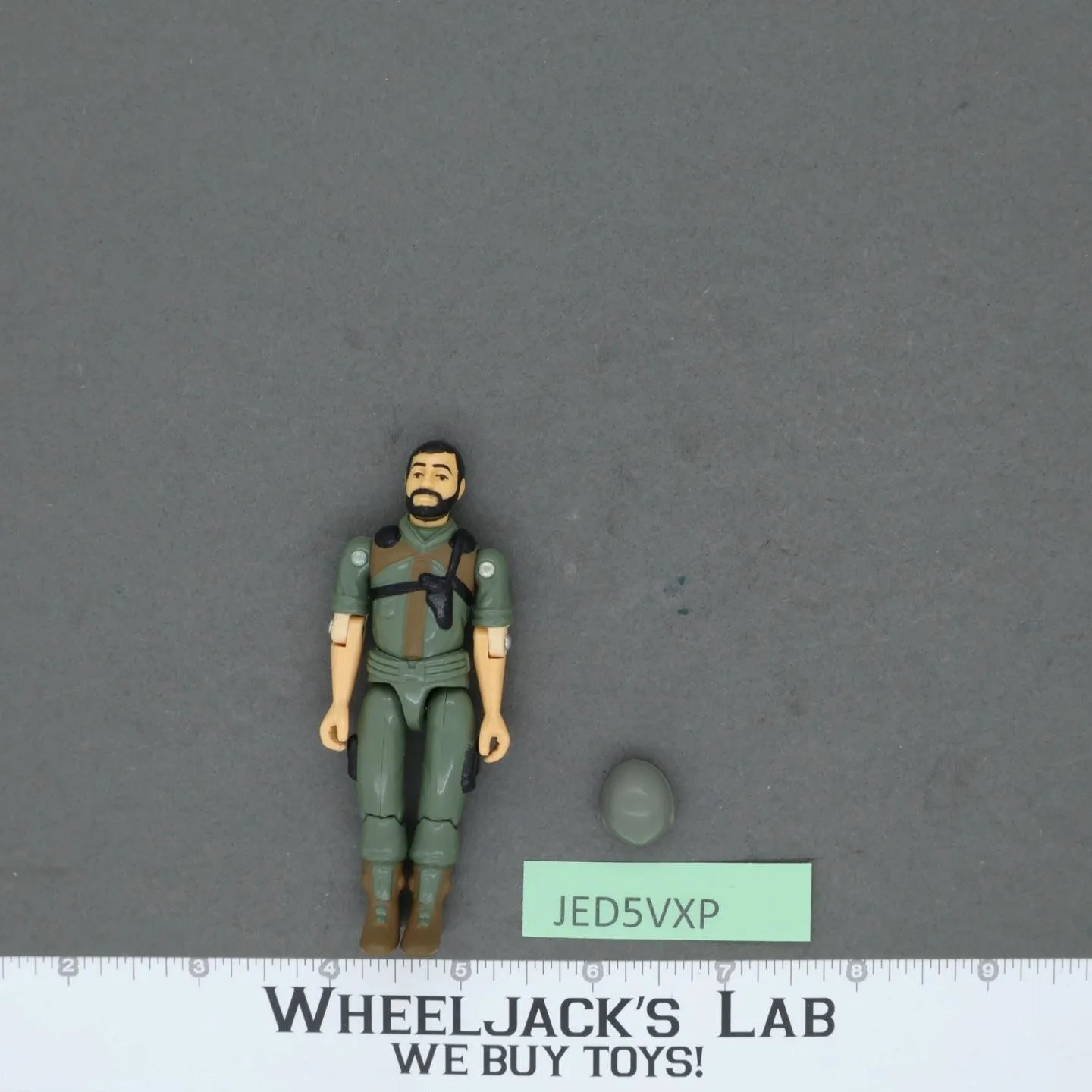 Clutch V1 Straight Arm 100% Complete G.I. Joe 1982 Hasbro Vintage Action Figure