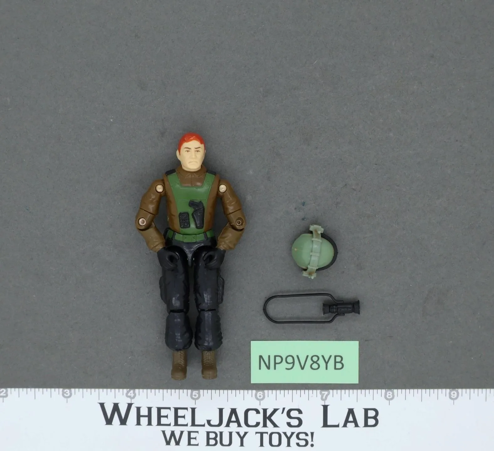 Thunder V1 100% Complete G.I. Joe 1984 Hasbro Vintage Action Figure